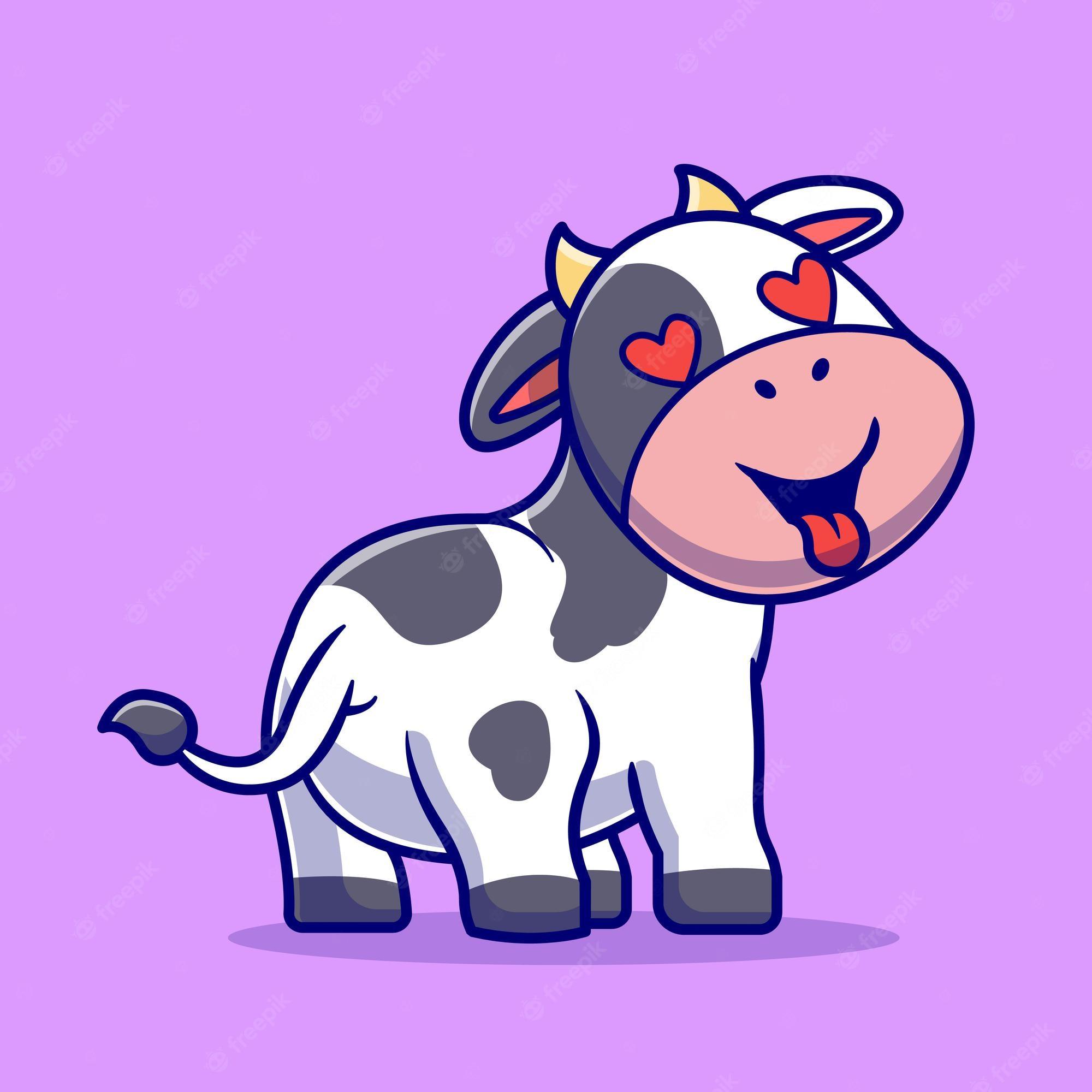 Cartoon Cows Wallpapers Top Free Cartoon Cows Backgrounds WallpaperAccess
