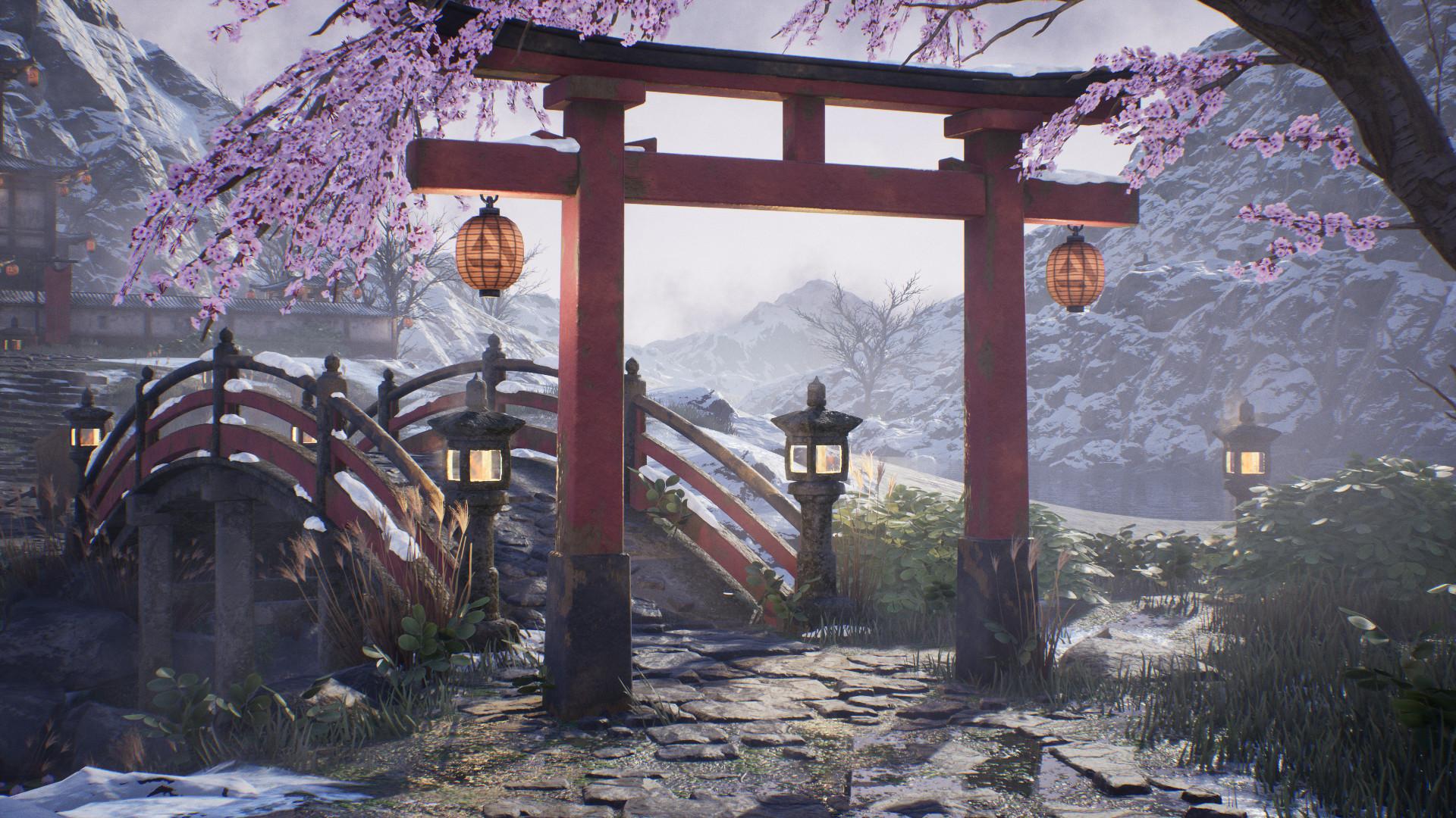 1920x1080 Hidden Village Japan: The Shogunate. Challenge [UE4]