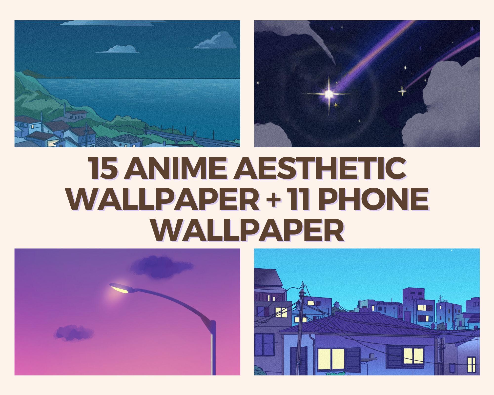 2000x1600 Anime Atmosphere Aesthetic Desktop & Phone Background Cute