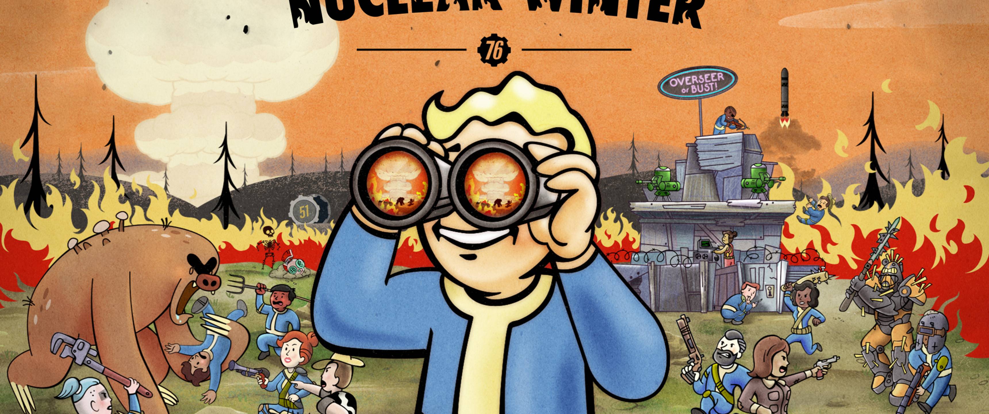 3440x1440 Fallout 76 Nuclear Winter 3440x1440 Resolution Wallpaper, HD Games 4K Wallpaper, Image, Photo and Background