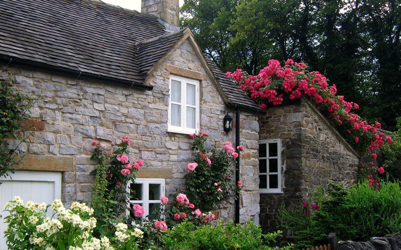 1280x800 English Manor garden scenery wallpaper 4 － Landscape Wallpaper