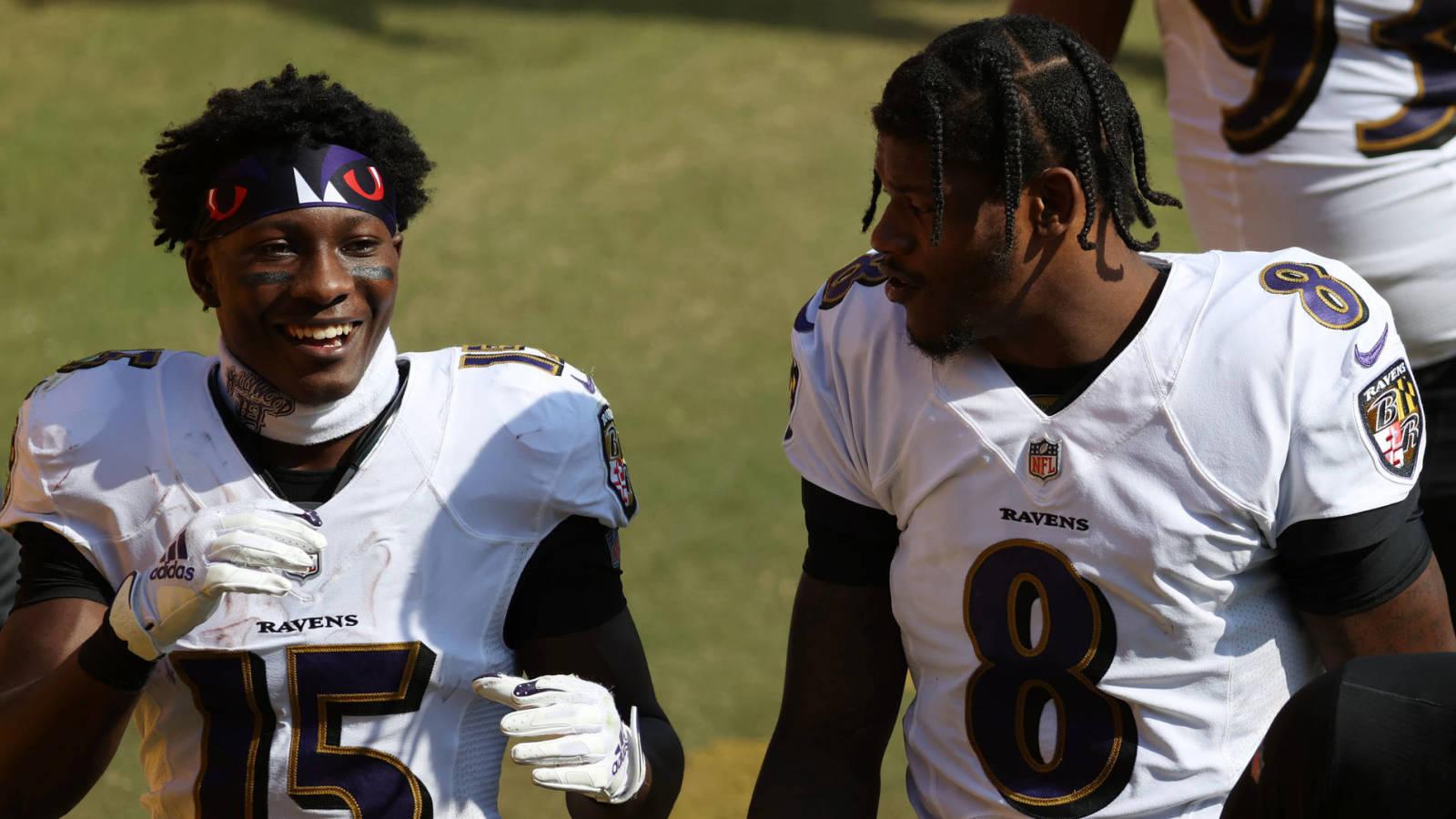 1600x900 Ravens' Lamar Jackson vows to get ball to Marquise Brown