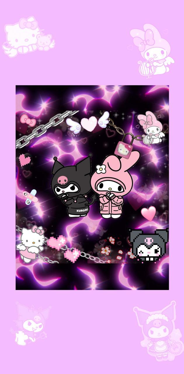 630x1280 Sanrio Kuromi Wallpaper
