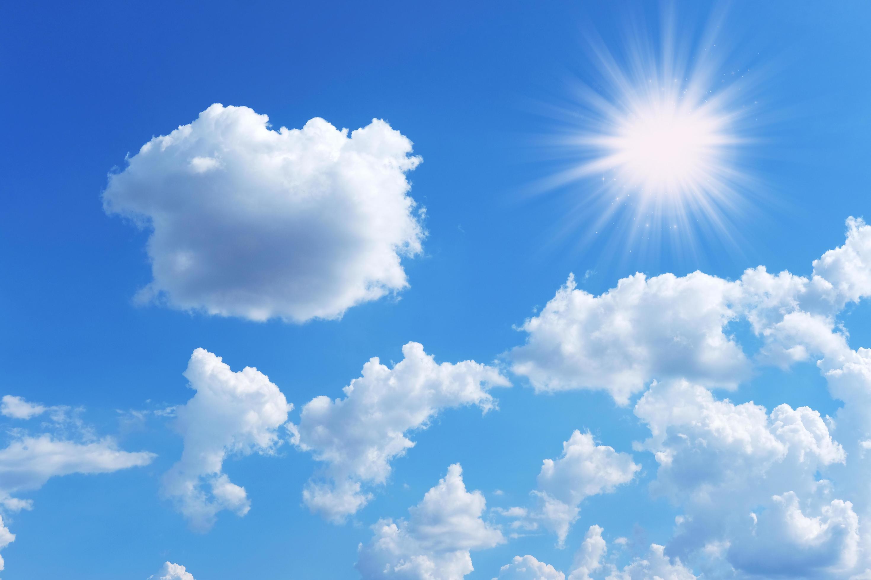 Blue Sky with Clouds Wallpapers - Top Free Blue Sky with Clouds ...