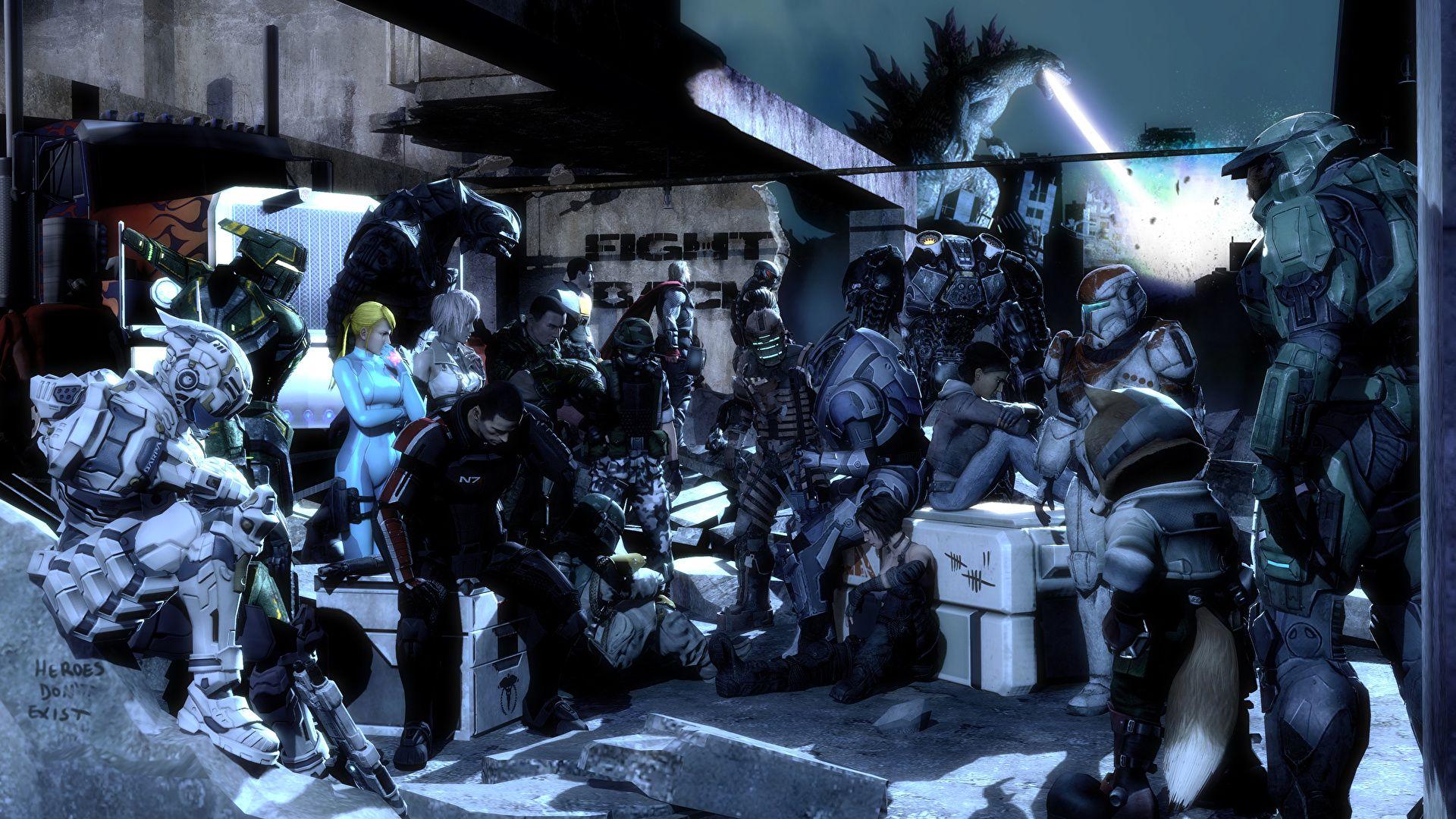 1920x1080 Photos Shepard Mass Effect Warriors Samus Aran, Metroid, 1920x1080