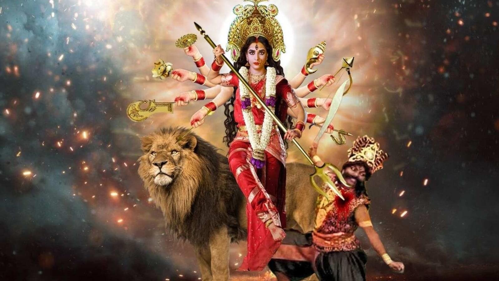 Mahishasura Mardini Wallpapers Top Free Mahishasura Mardini