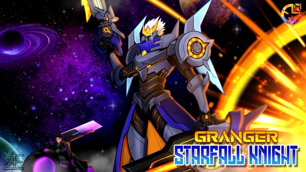 Granger Starfall Knight Mobile Legends 4K Ultra HD Mobile Wallpaper