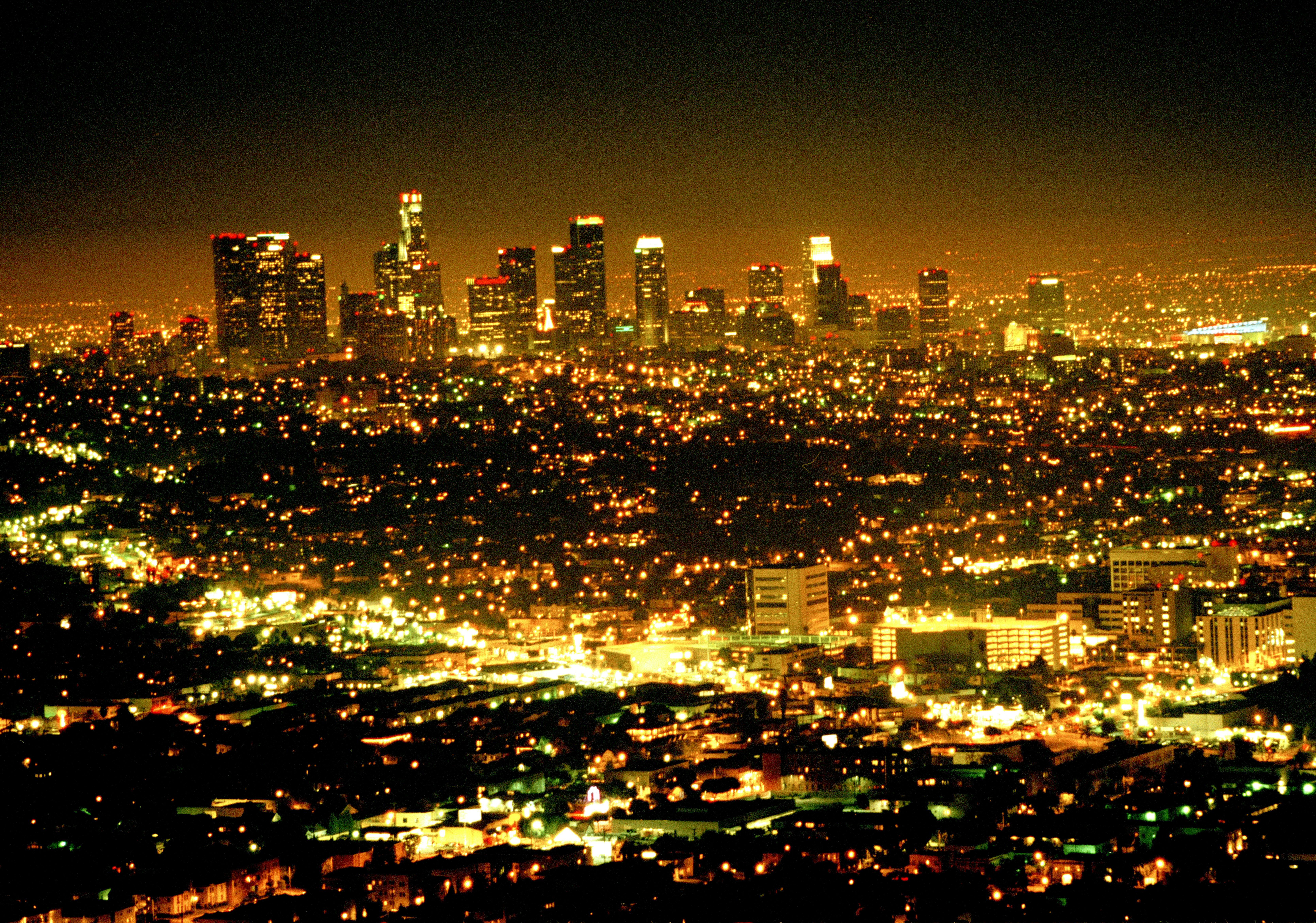 6661x4671 Free download Los Angeles At Night [6661x4671] for your Desktop, Mobile & Tablet. Explore LA City Wallpaper HD. City HD Wallpaper, HD City Wallpaper, LA Kings Wallpaper HD