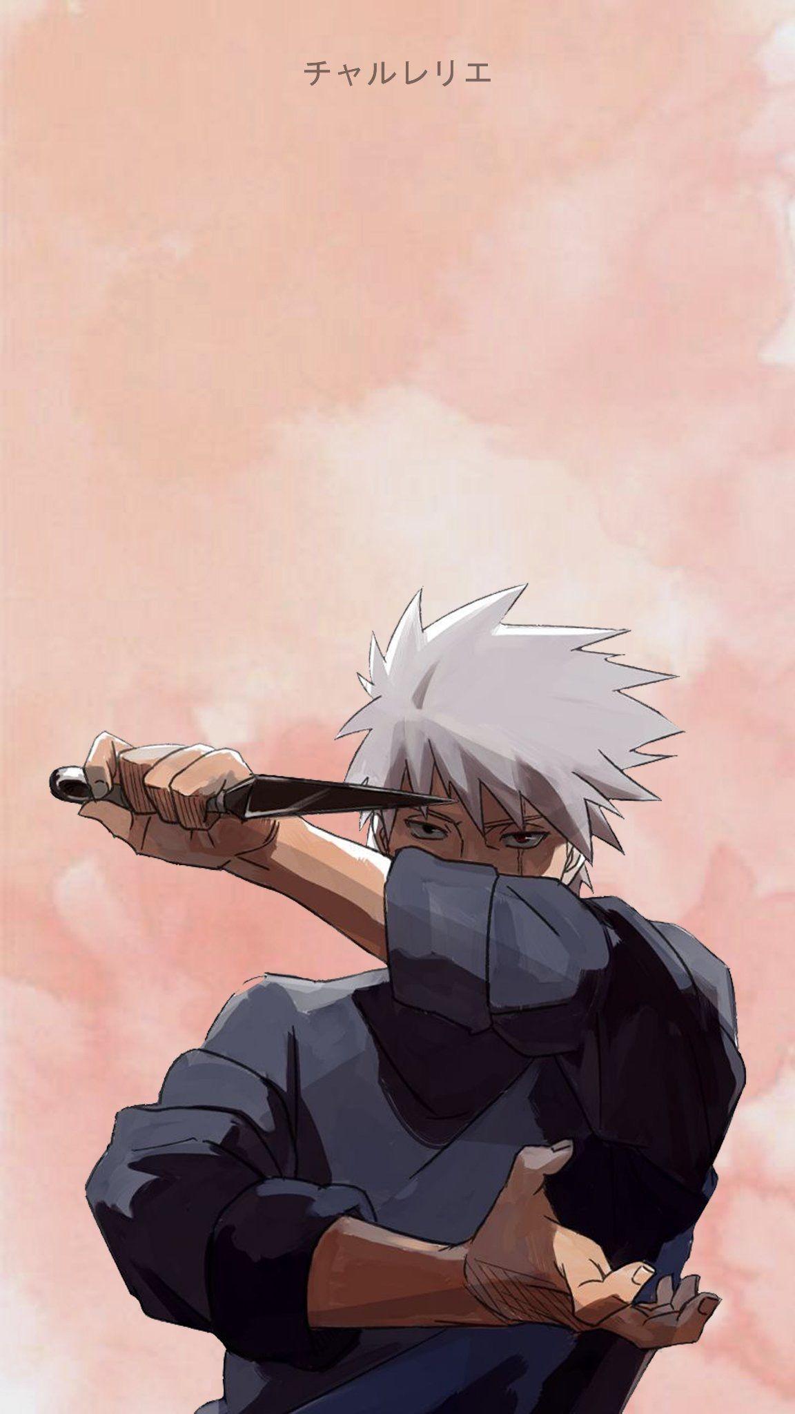 1152x2048 Kakashi Hokage Aesthetic Wallpaper