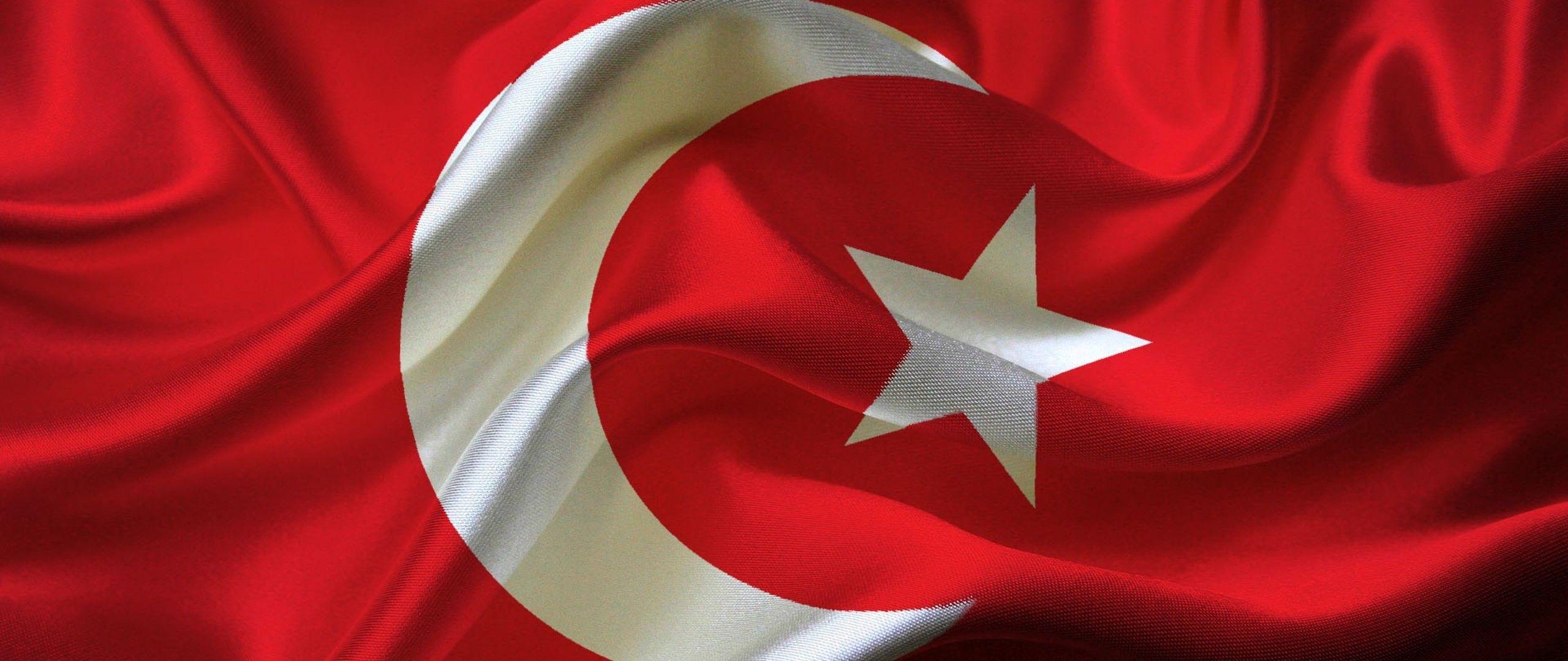 2560x1080 Turkey Flag 2560x1080 Resolution HD 4k Wallpaper, Image