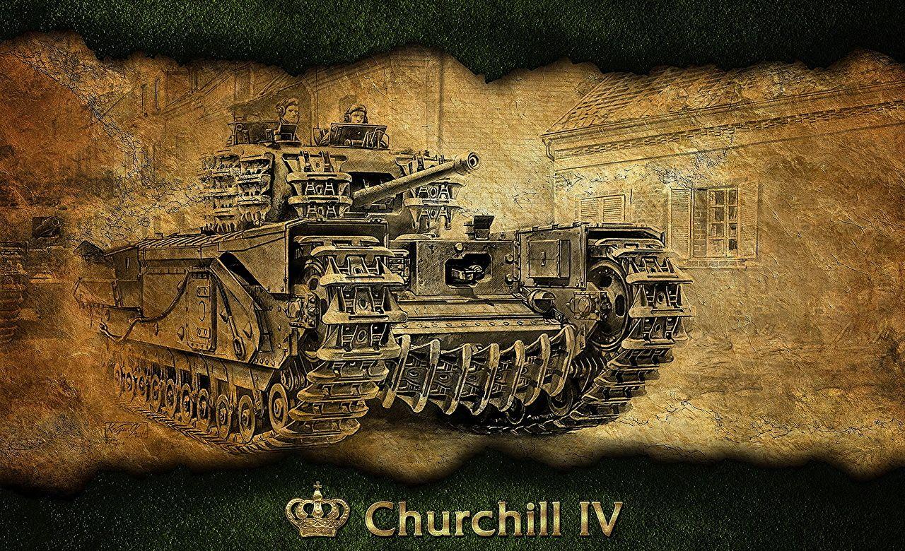 1280x780 Wallpaper World of Tanks Tanks Churchill IV Games