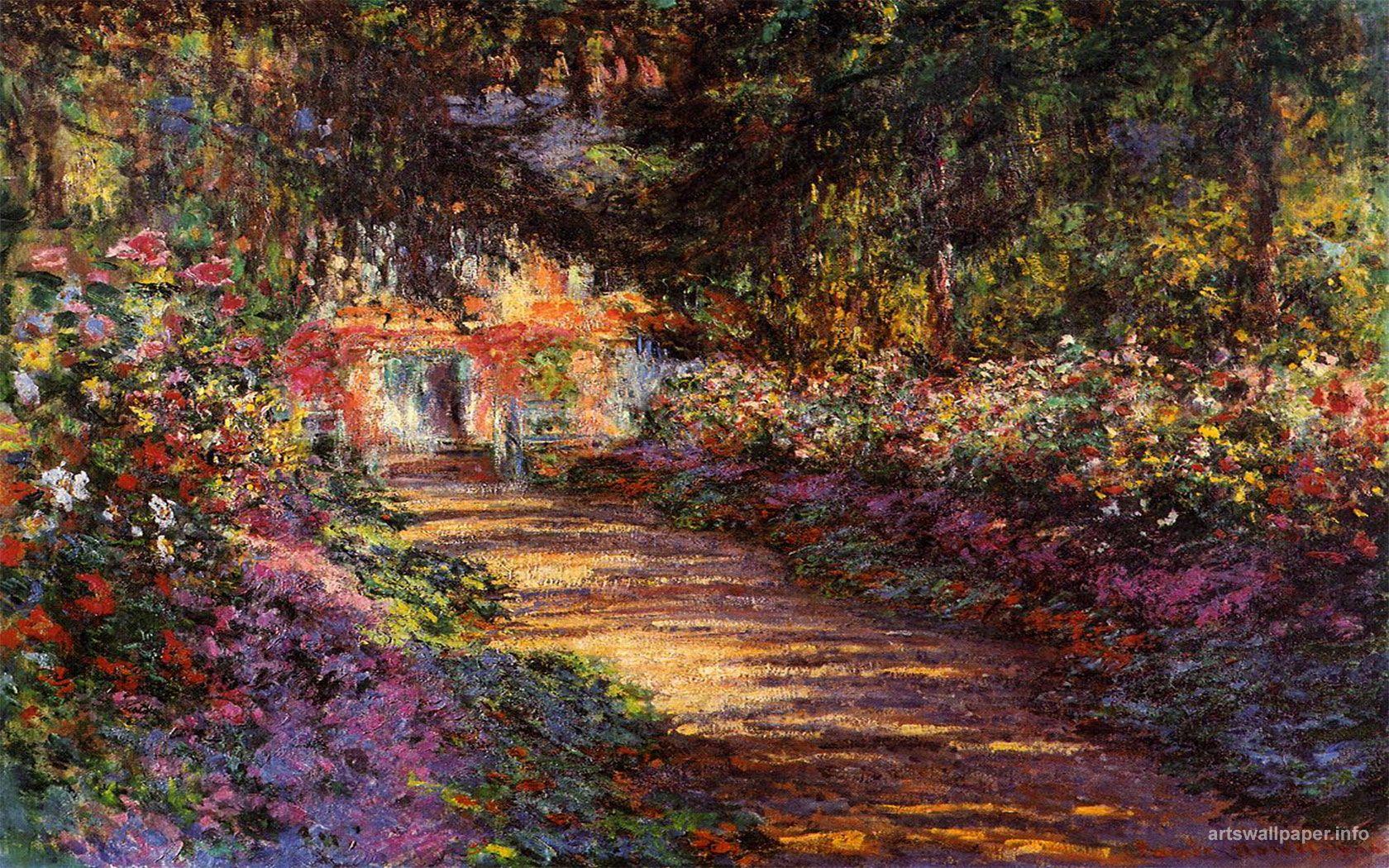 1680x1050 Monet Desktop Wallpaper