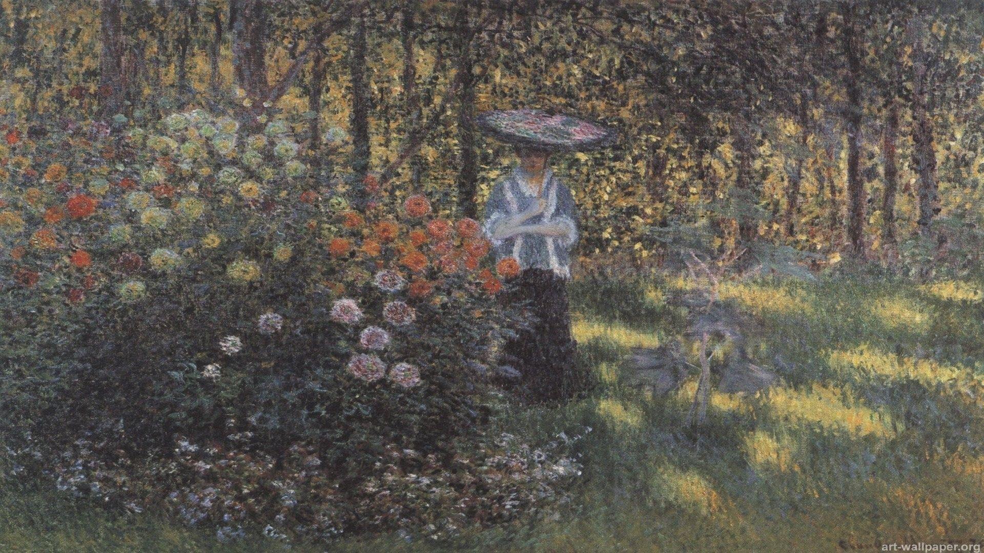 1920x1080 Monet Desktop Wallpaper