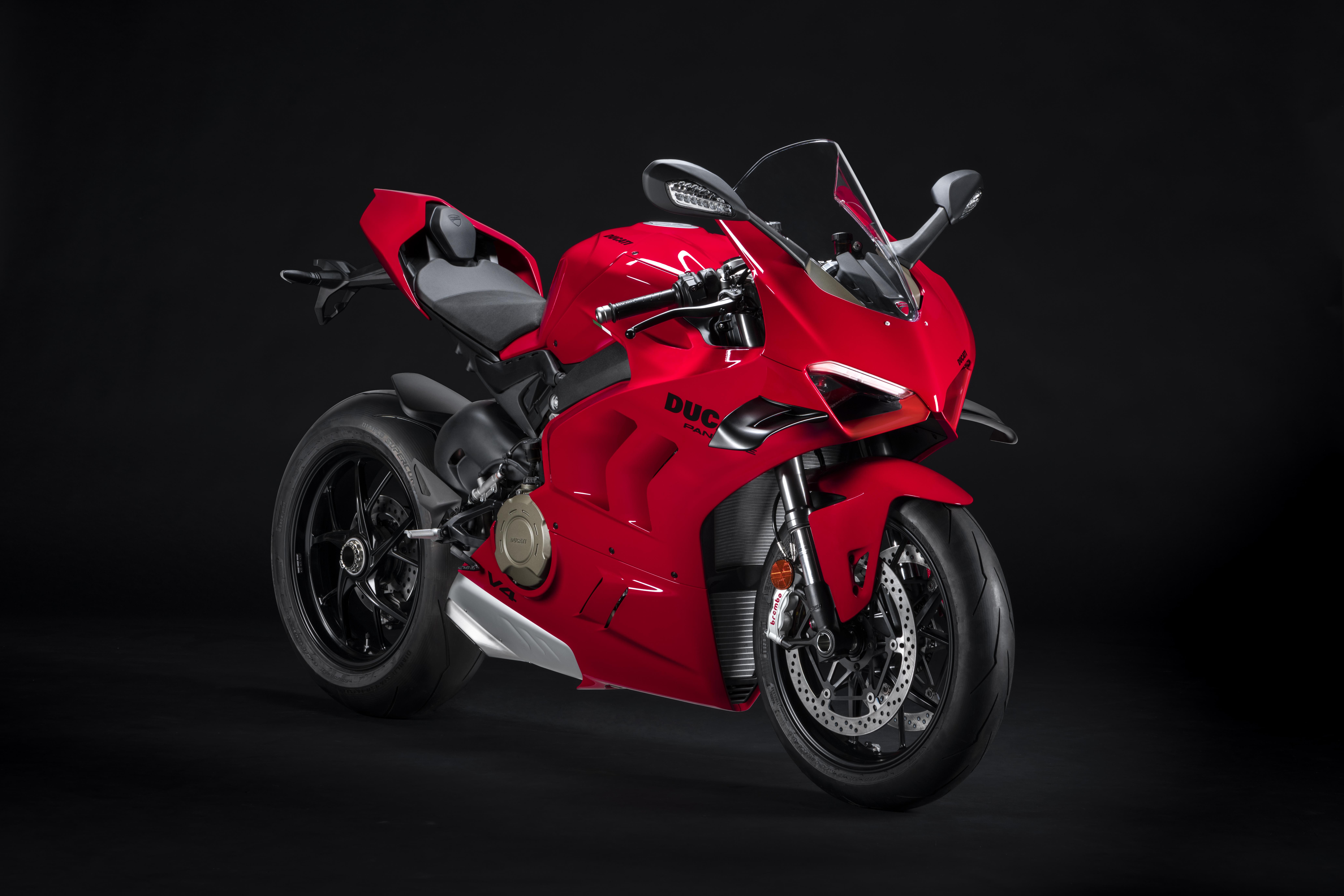 8256x5504 Ducati Panigale V4 Wallpaper 4K, Sports Bikes, Black Dark