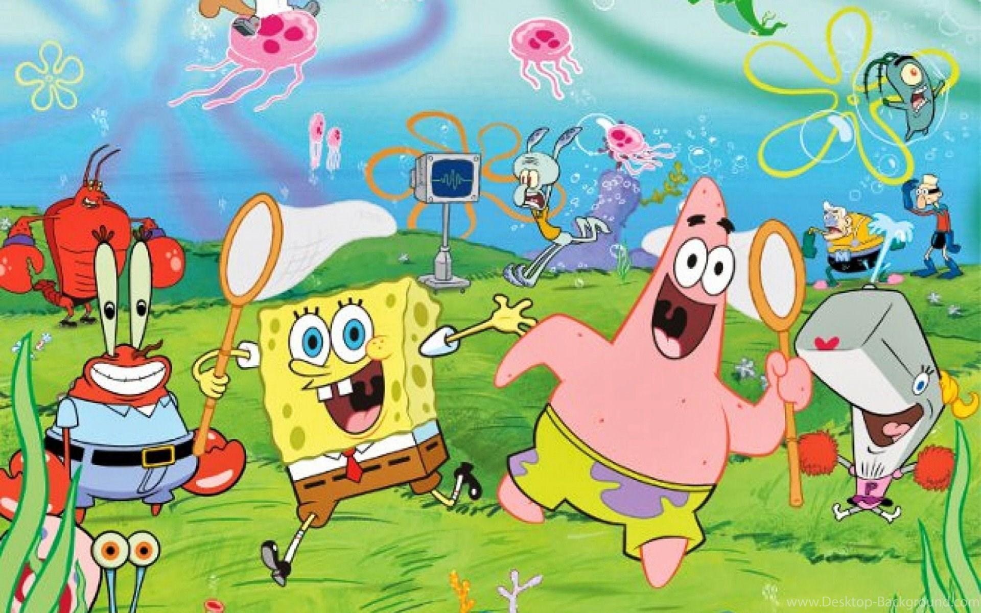 1920x1200 SpongeBob And Friends Wallpaper