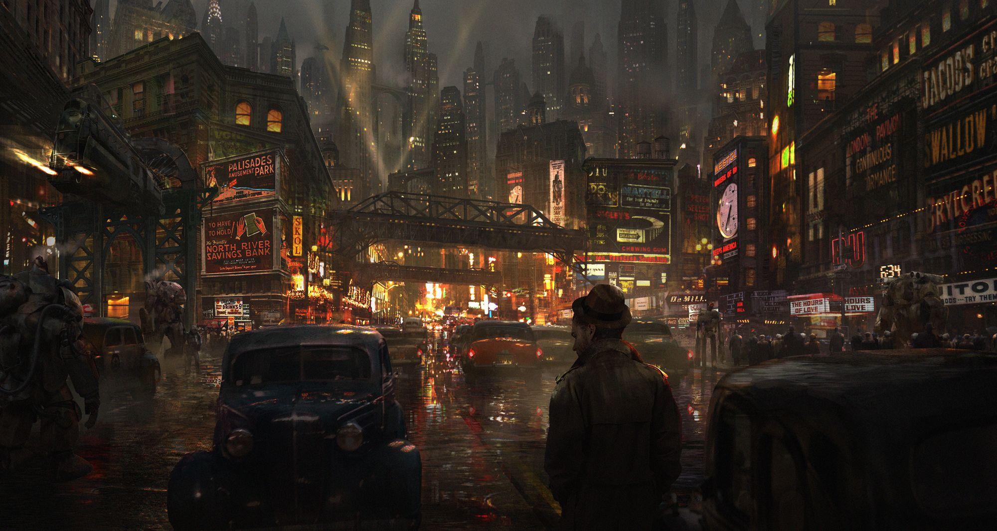 2000x1067 Bioshock Concept Art, HD Games, 4k Wallpaper, Image, Background