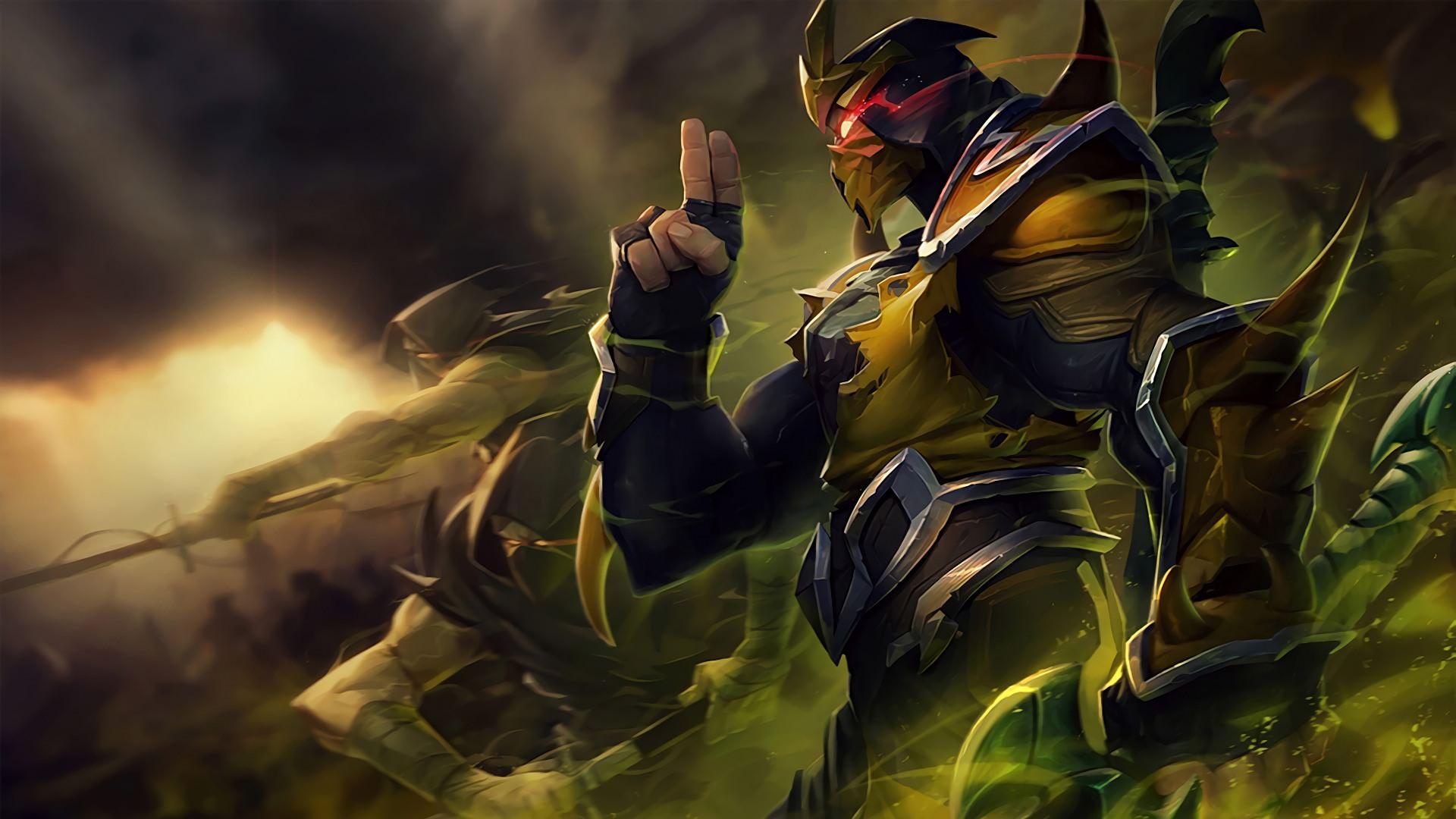 1920x1080 Yellow Jacket Shen Splash Art Update. Wallpaper