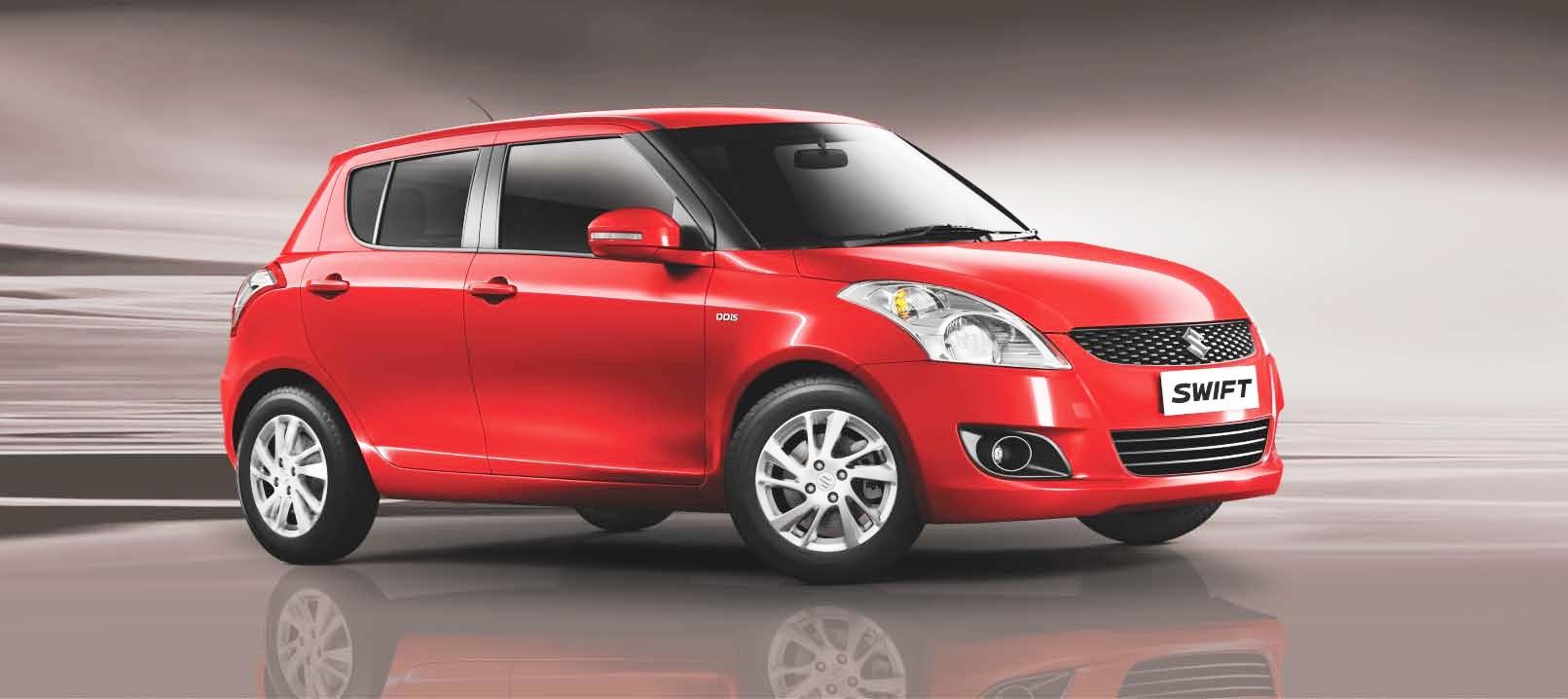1611x718 Maruti Suzuki Swift Exterior Red Color Right Side View Wallpaper Picture, Image