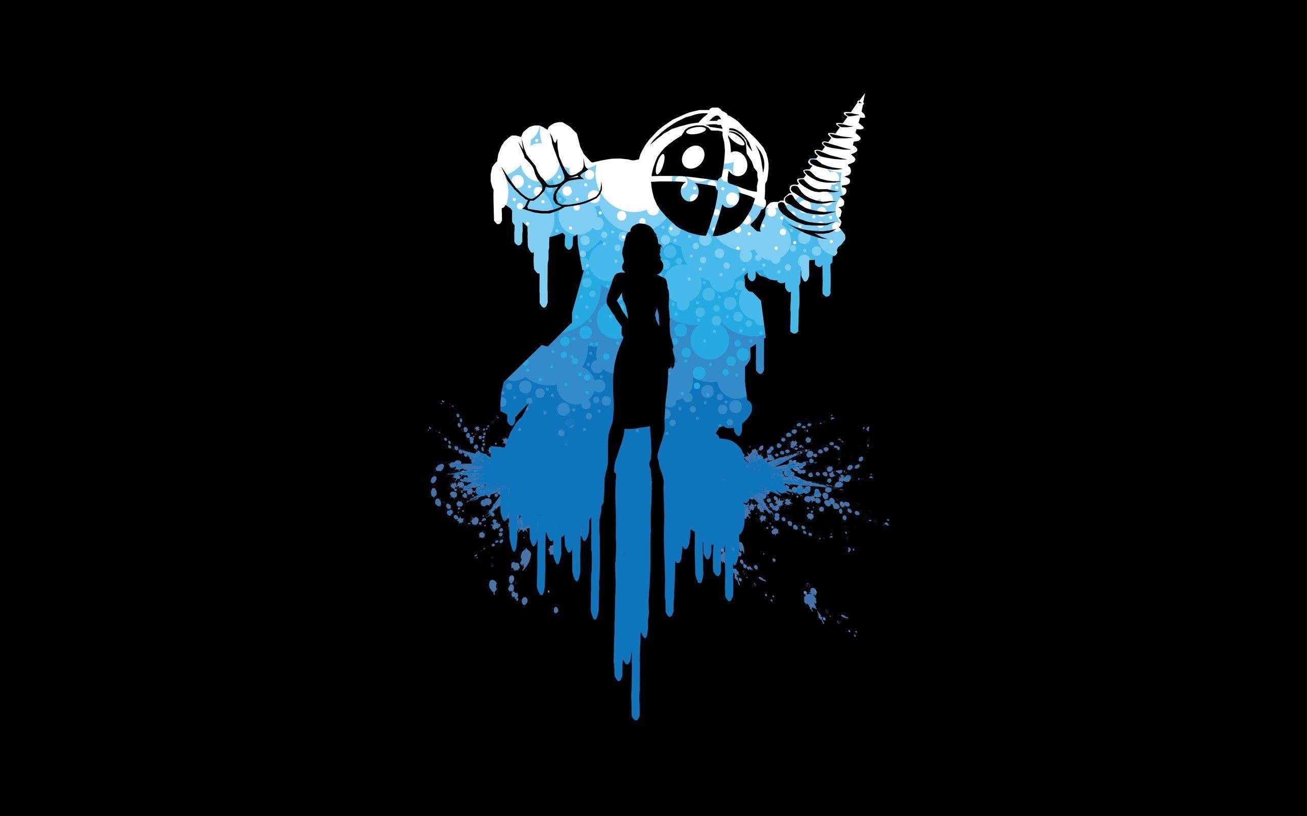 2560x1600 artwork video games bioshock wallpaper and background
