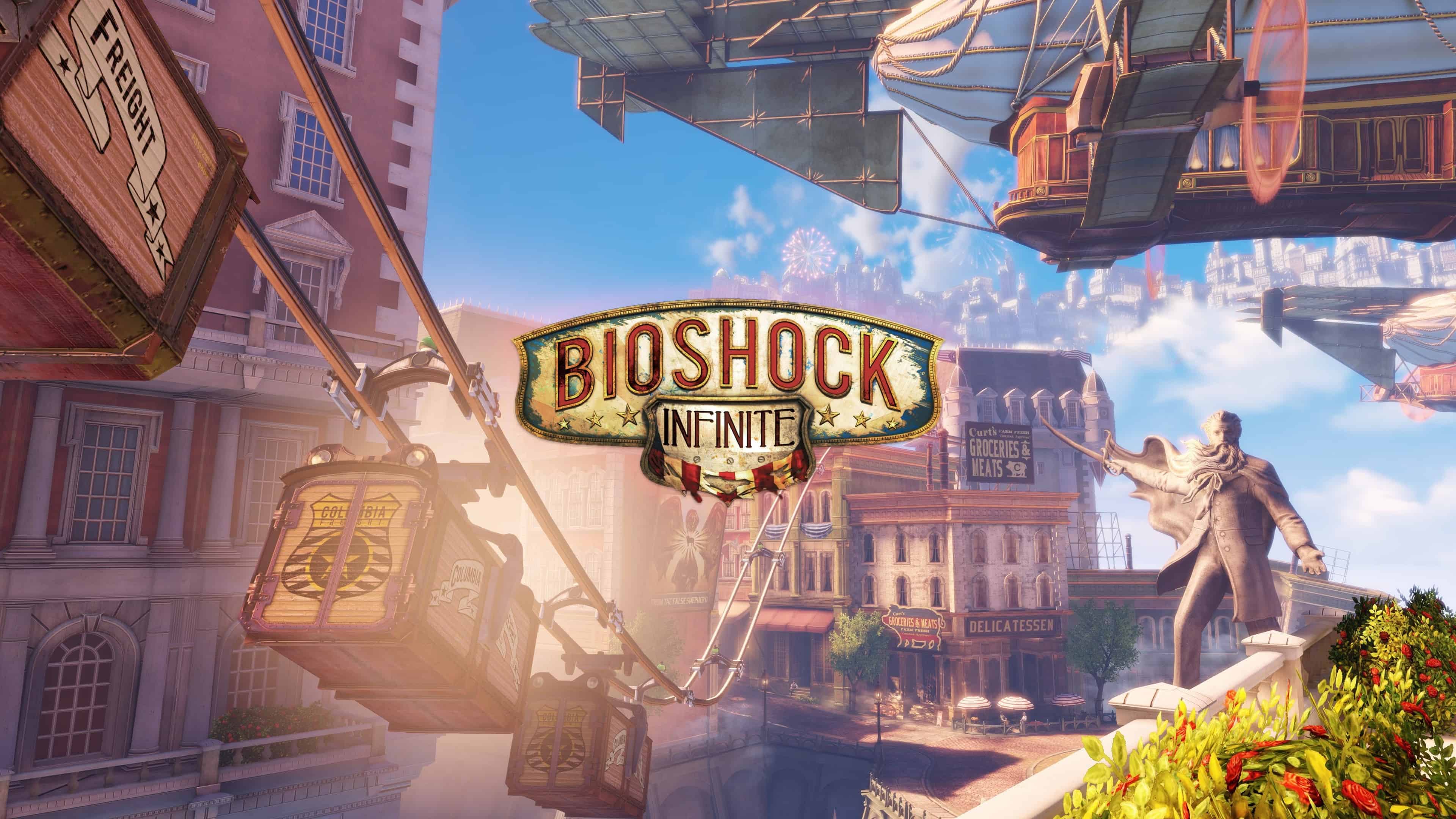 3840x2160 Bioshock Infinite Logo UHD 4K Wallpaper