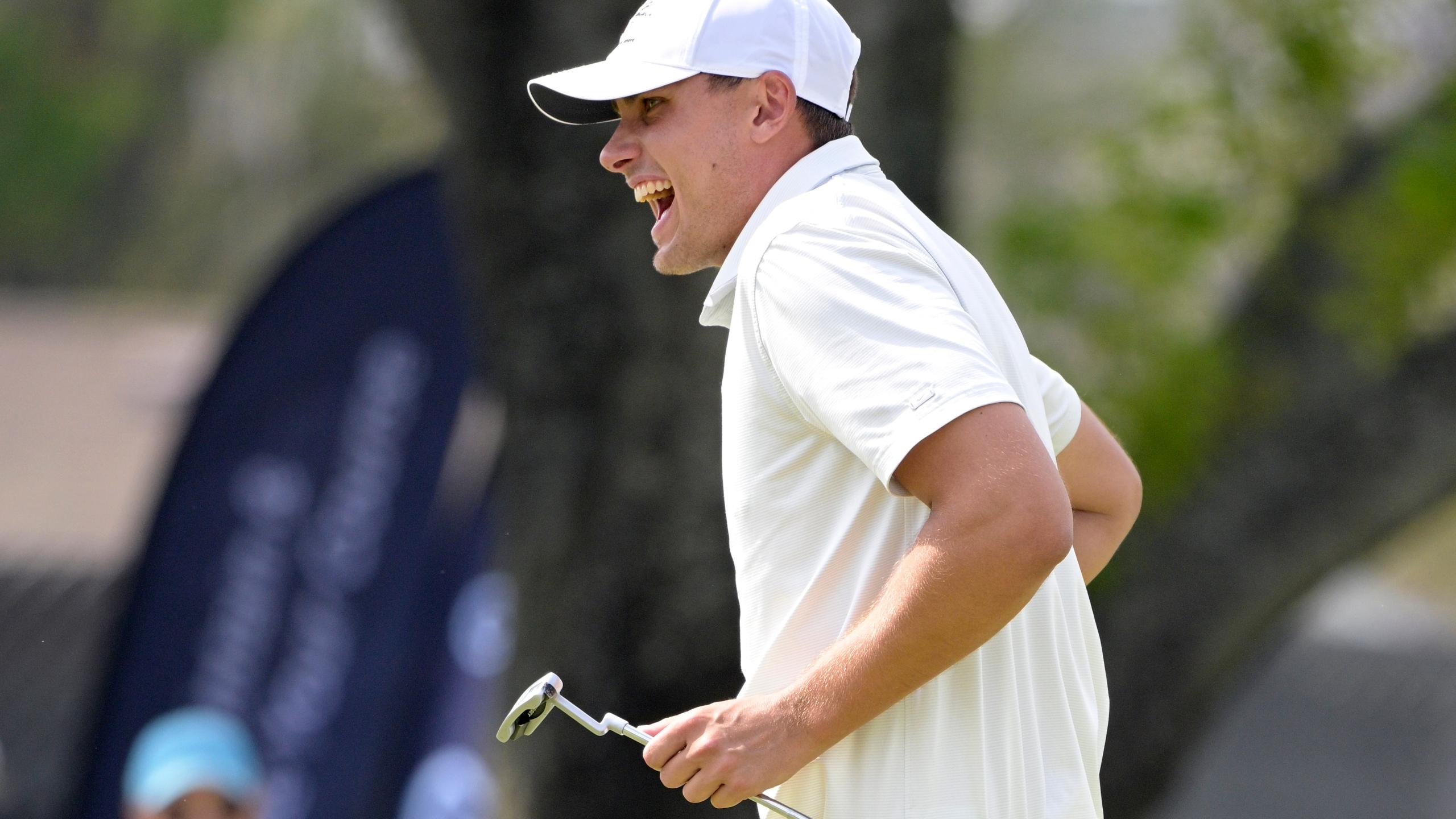2560x1440 Aberg finishes at Arnold Palmer Invitational. KLBK