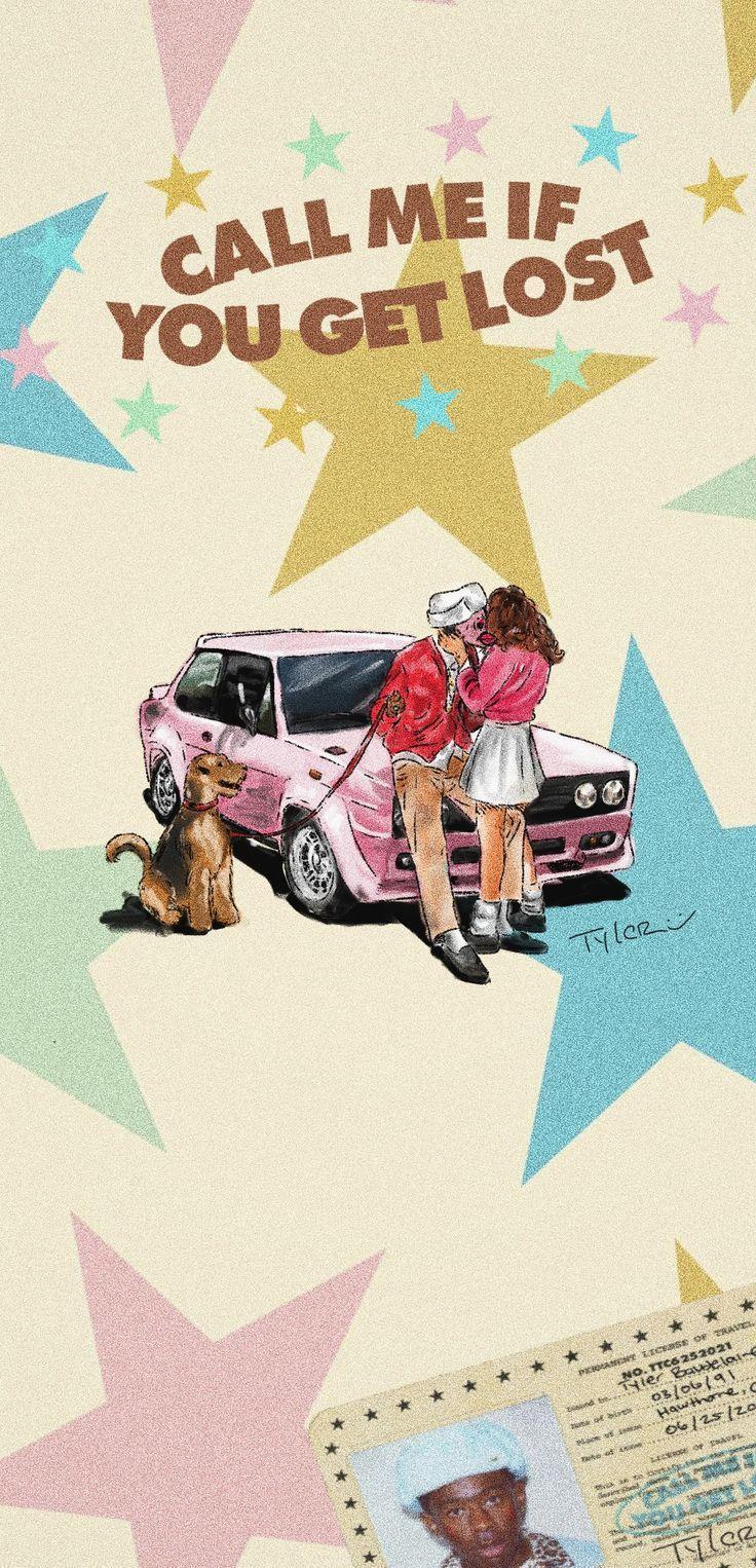 736x1526 Call Me If You Get Lost. Tyler, the creator iPhone wallpaper art. Tyler the creat. Ty. Tyler the creator wallpaper, Tyler the creator, iPhone wallpaper