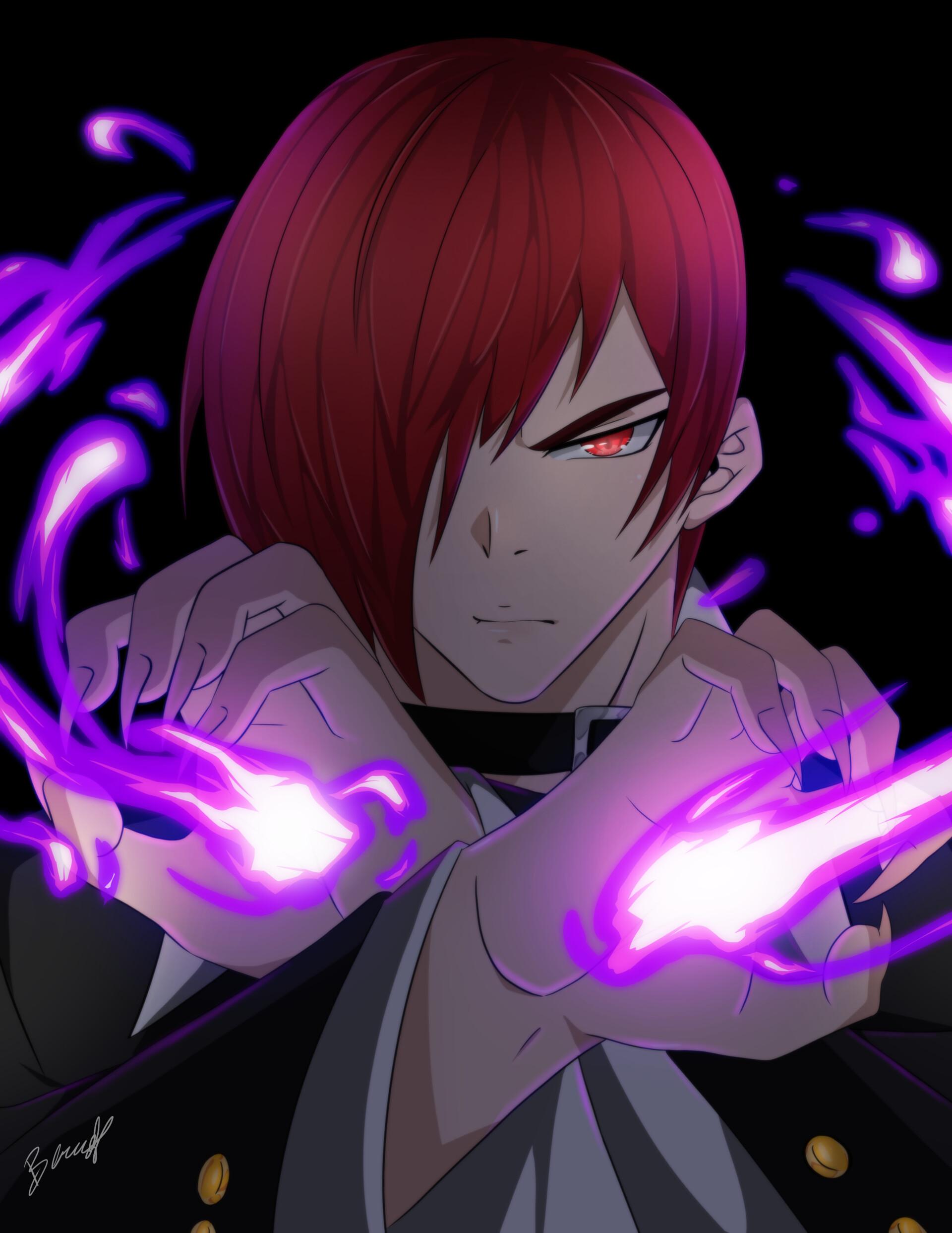 Iori Yagami Chou Emote Wallpaper Images