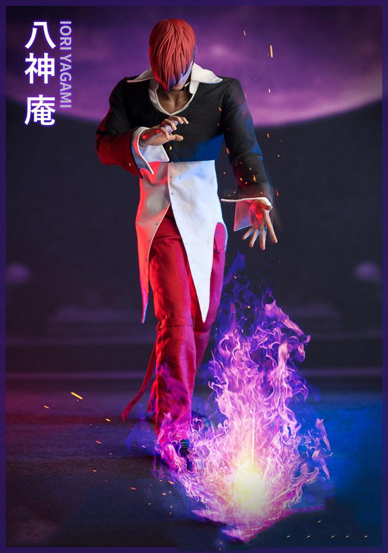800x1142 In Stock Collectible Deluxe Version 1 6 Scale Full Set Iori Yagami Collectible Action Figure Model For Fans Gifts