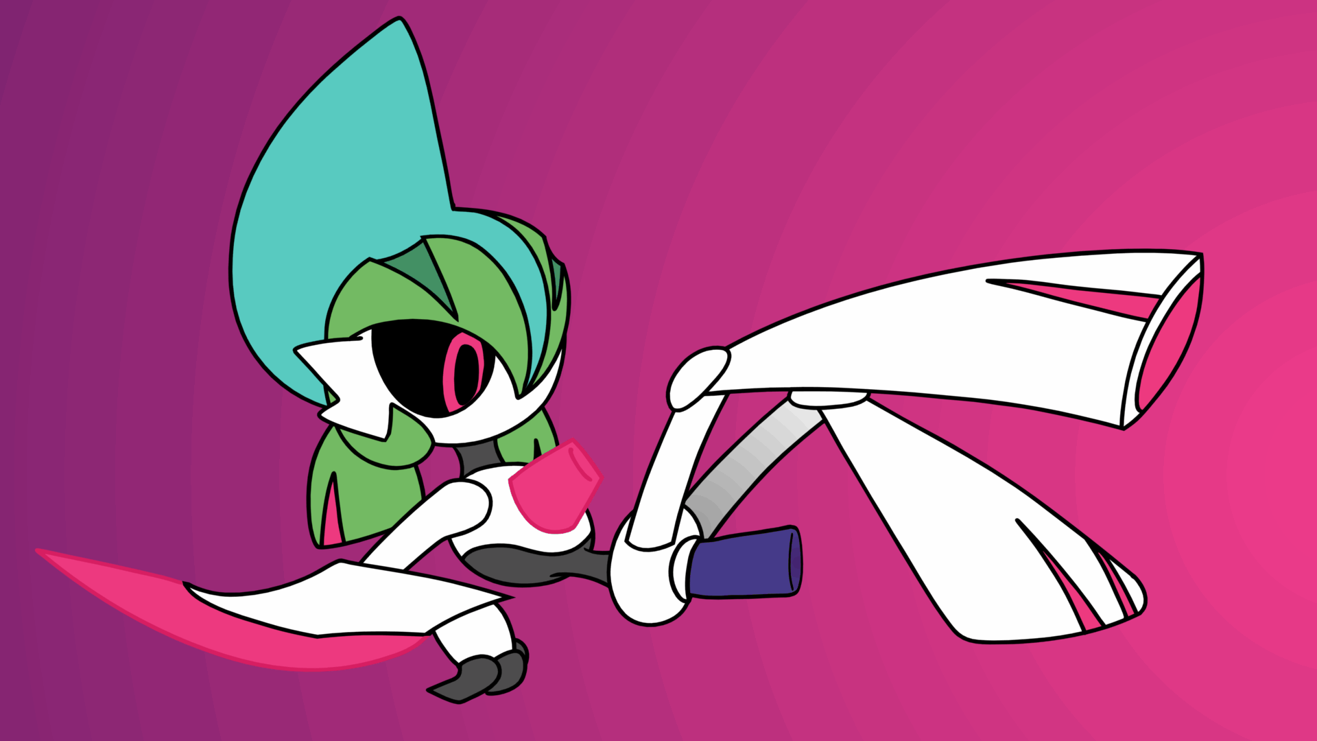1920x1080 Iron Valiant Love by PrinceGallade on Newgrounds