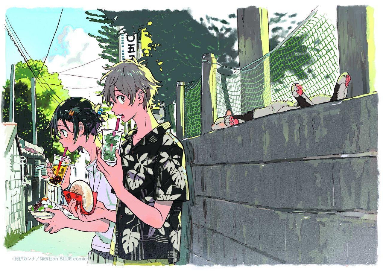 1280x906 Umibe No Etranger Wallpaper