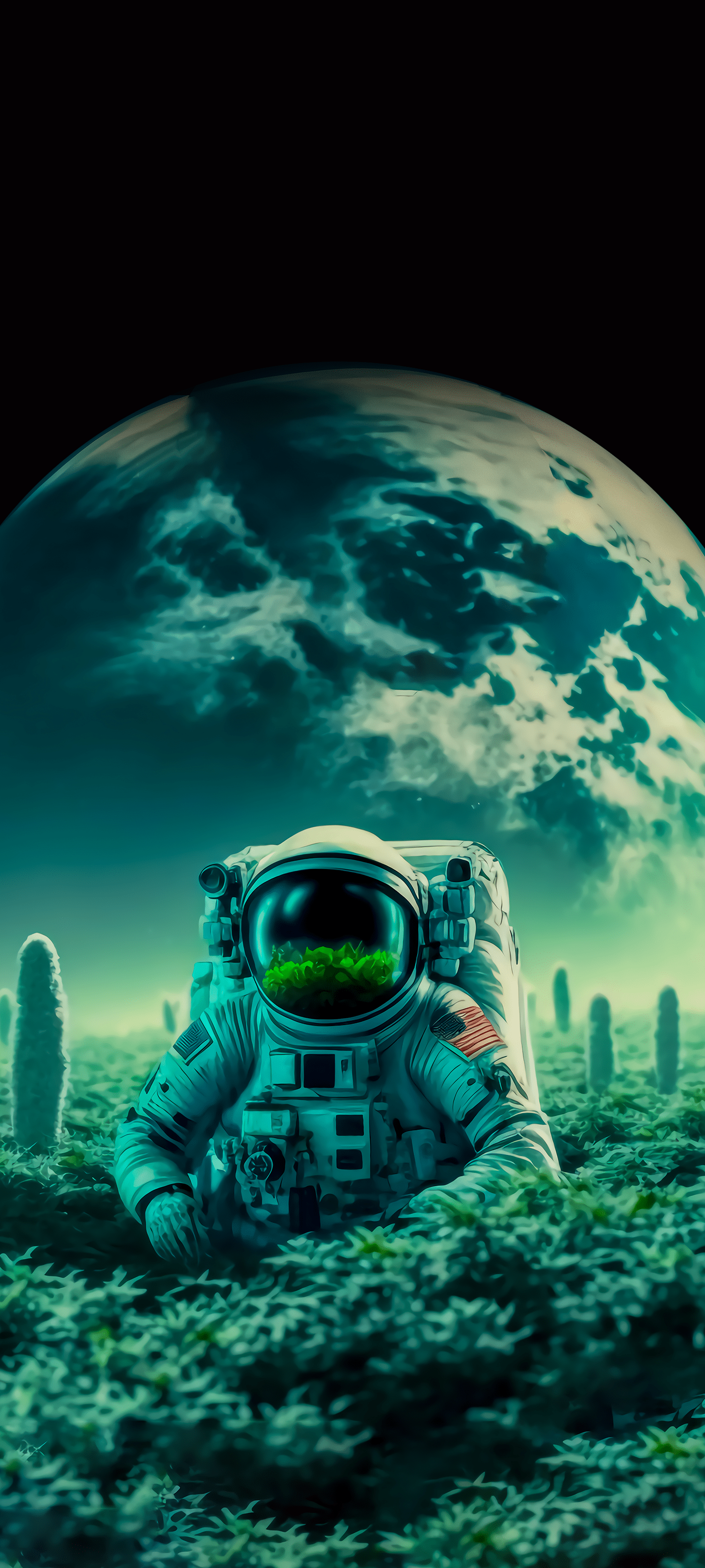 1470x3269 COOL AI GENERATED ART WALLPAPER FOR PHONE