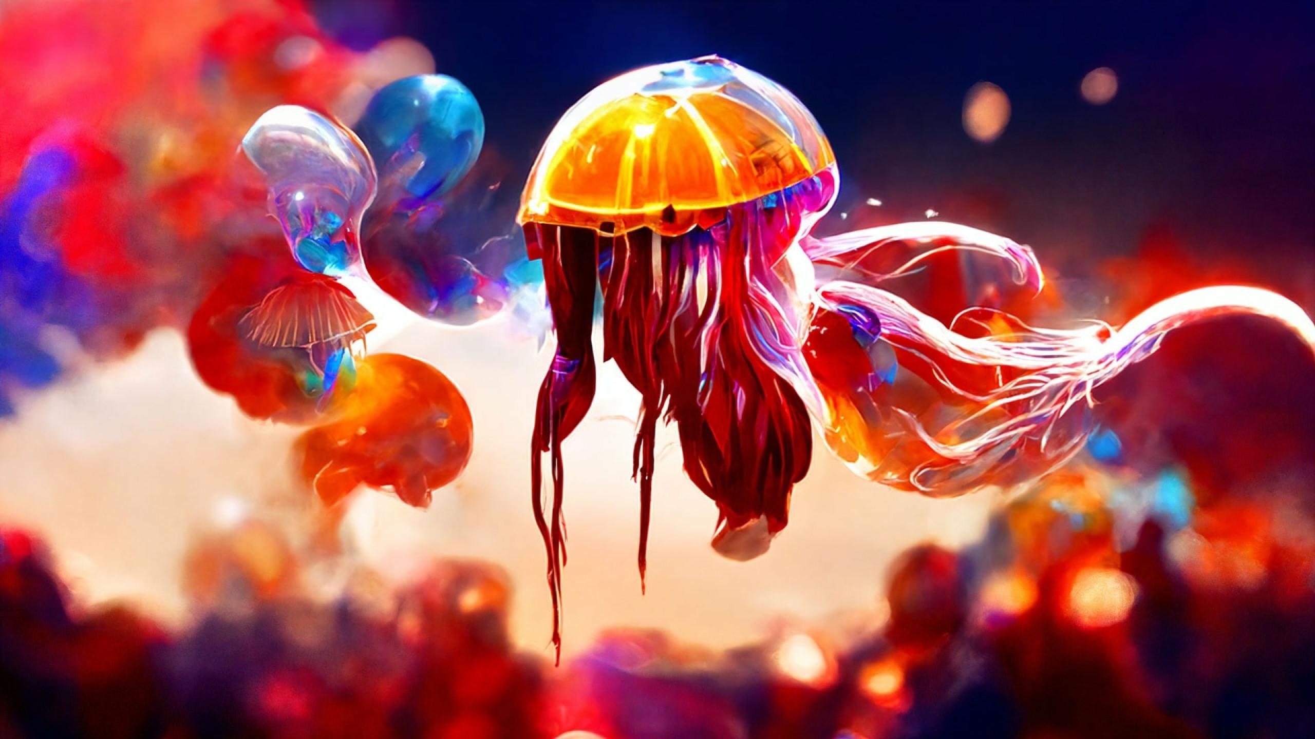 2560x1440 AI Seed Illustration Digital Art 1440P Resolution Wallpaper, HD Artist 4K Wallpaper, Image, Photo and Background