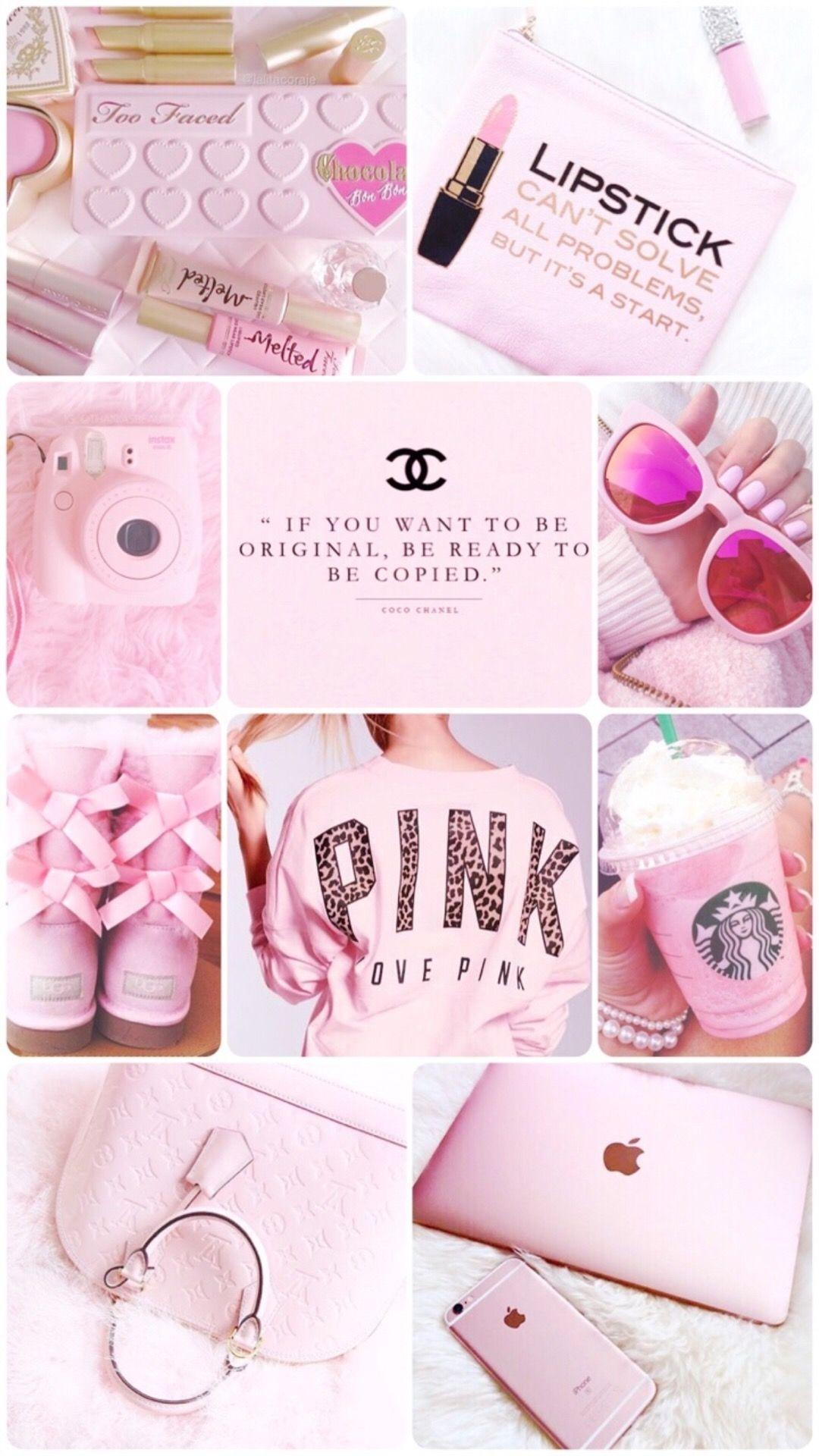 cute pink backgrounds