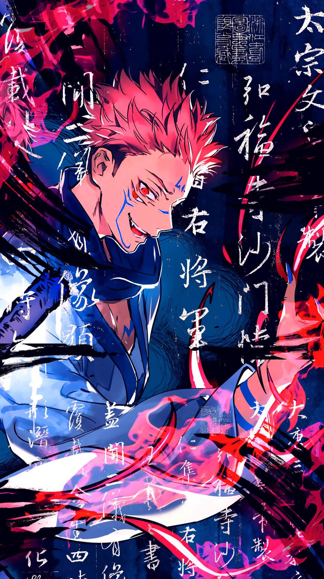 Sukuna Jujutsu Kaisen Anime Wallpaper iPhone Phone 4K #6330e