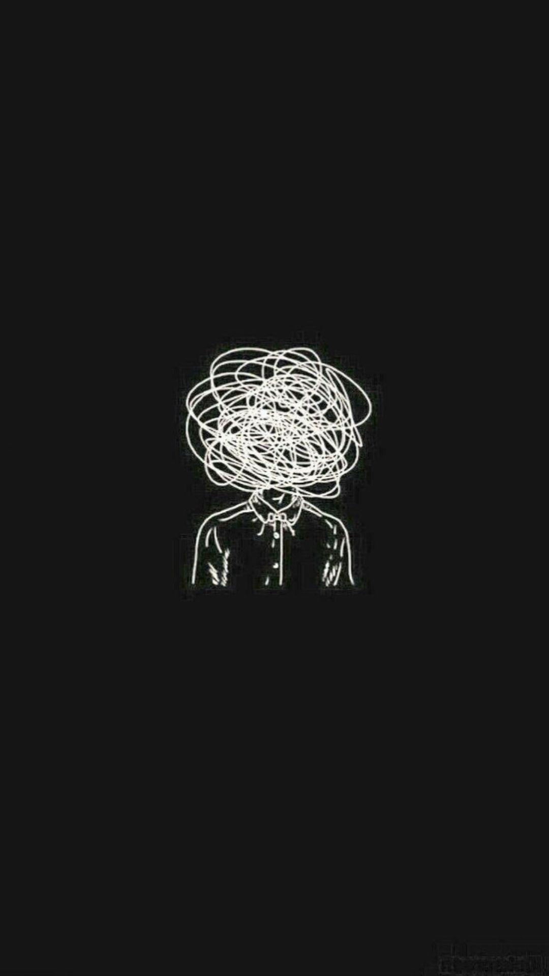 1080x1920 Trippy Dark Aesthetic Wallpaper