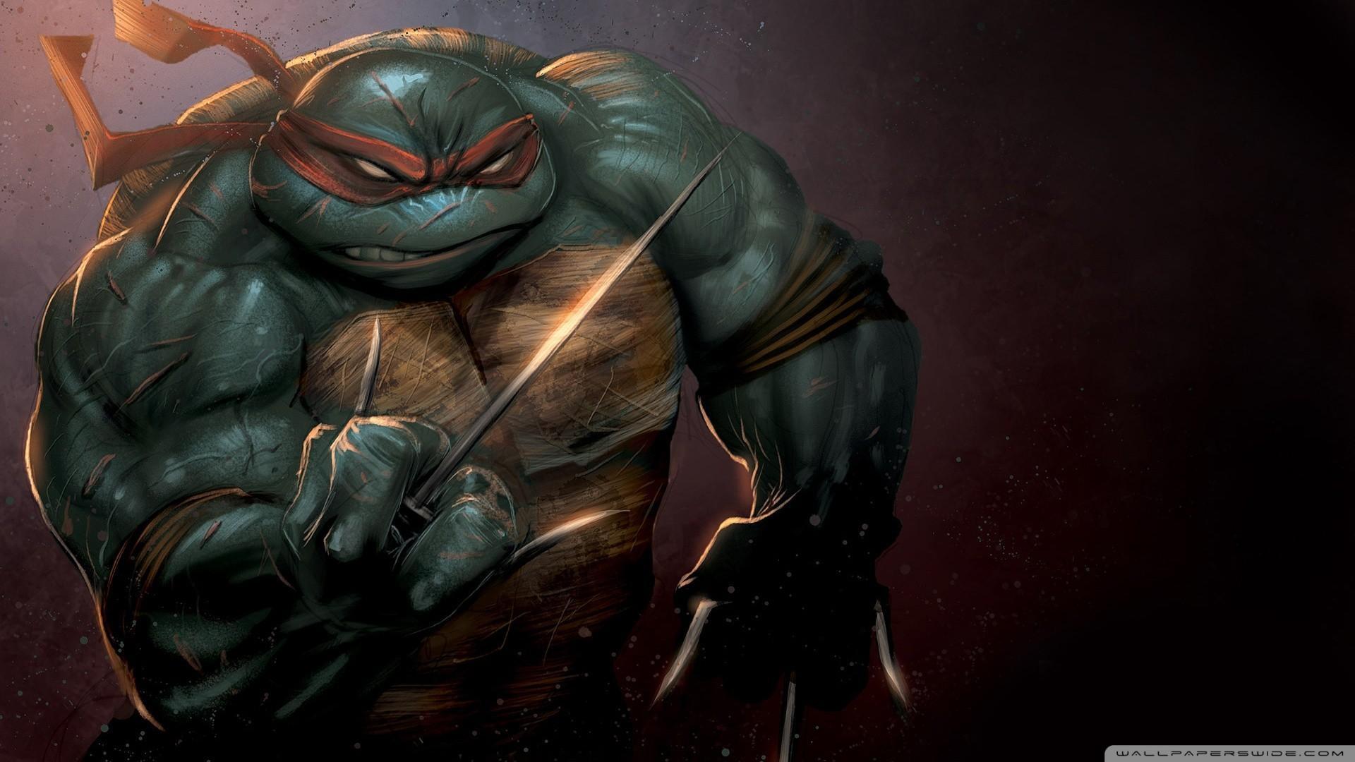 1920x1080 Teenage mutant ninja turtles fantasy art ninjas raphael wallpaper