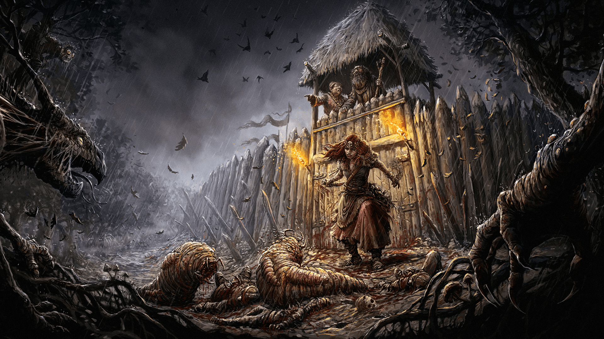 1920x1080 unique grimdark fantasy game inspired