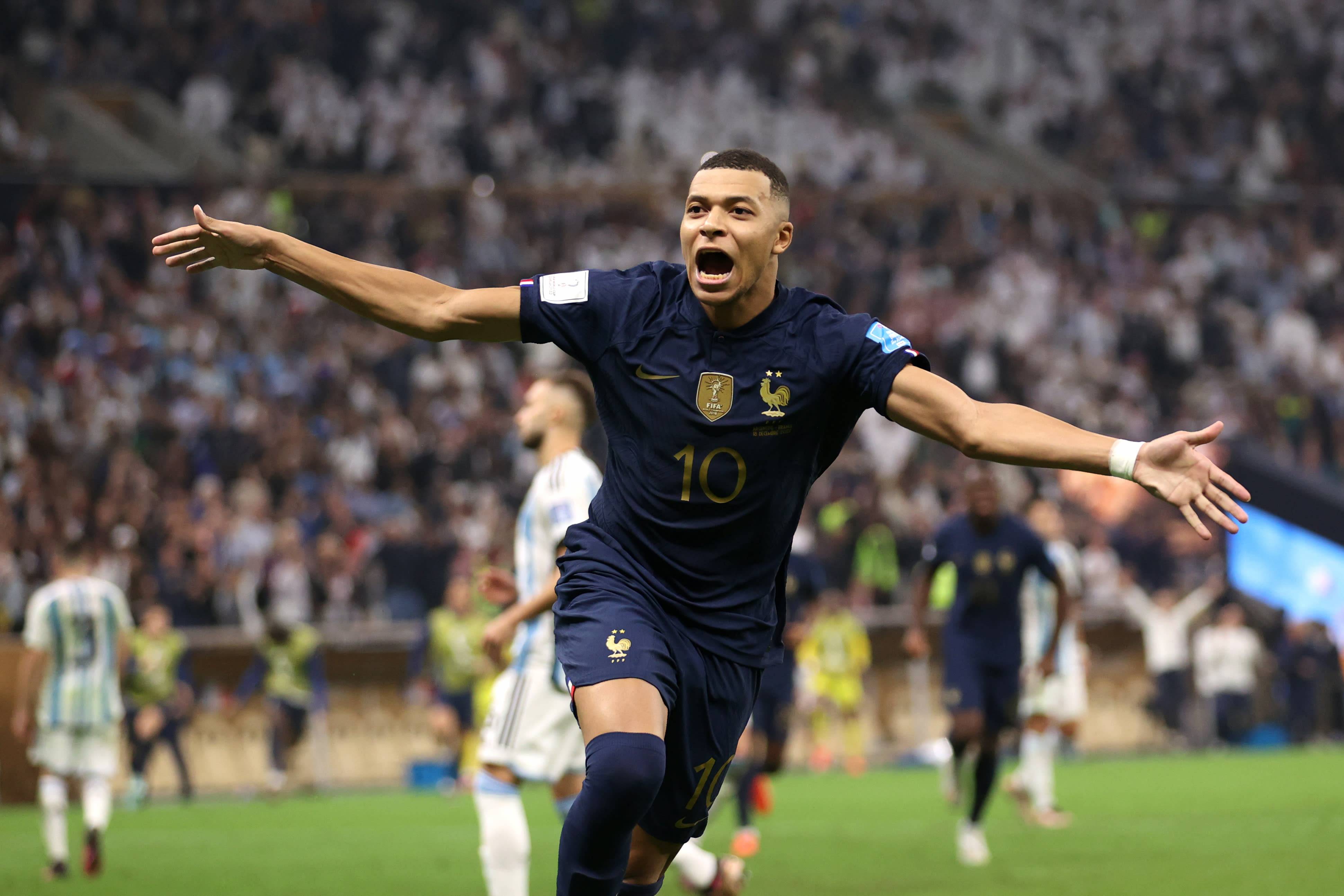 3881x2587 Kylian Mbappe Hat Trick World Cup 2022 Wallpaper, HD Sports 4K Wallpaper, Image And Background
