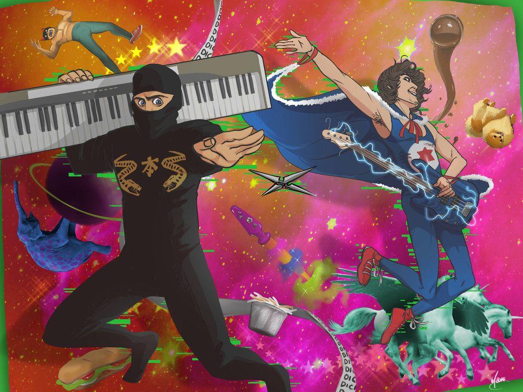 1024x768 Ninja Sex Party: Happy Birthday Ninja Brian