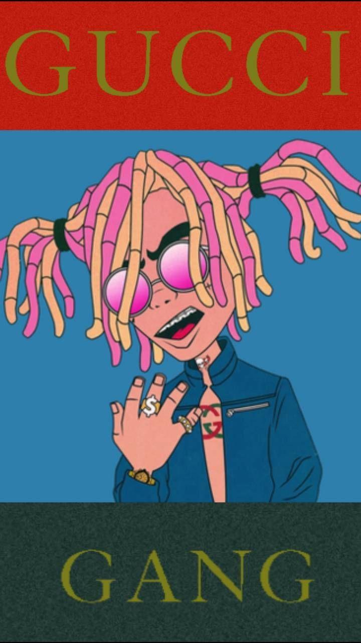 720x1280 Gucci gang lilpump 2. Rapper art, Lil pump, Boys wallpaper