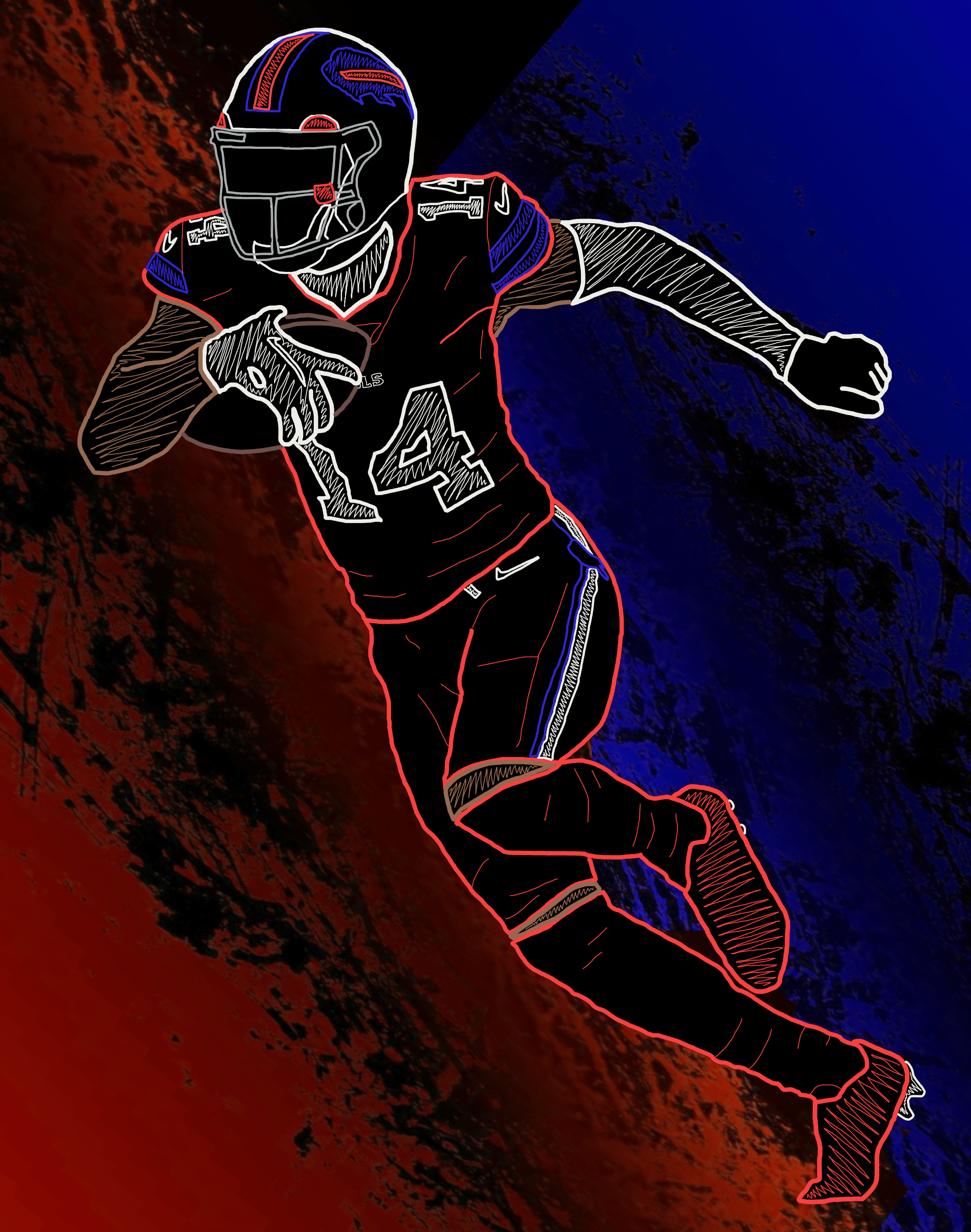 2257x2864 I'm a Lions fan but I love Diggs, so I had to make this wallpaper for my Lake Erie Bros