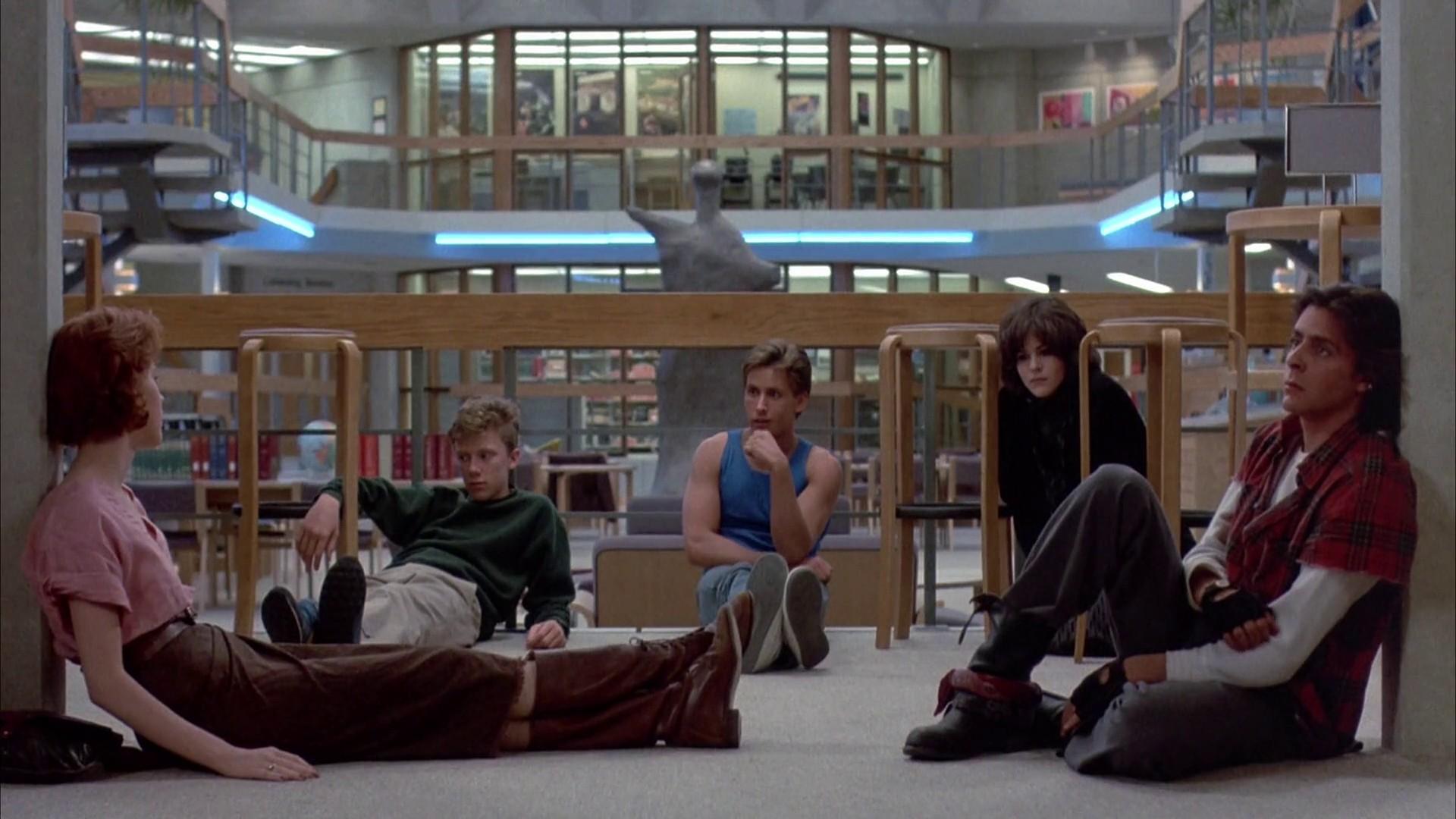 1920x1080 the, Breakfast, Club, Anthony, Michael, Hall, Molly, Ringwald, Movie, Stills, Judd, Nelson, John, Hughes, Emilio, Estevez, Ally, Sheedy Wallpaper HD / Desktop and Mobile Background