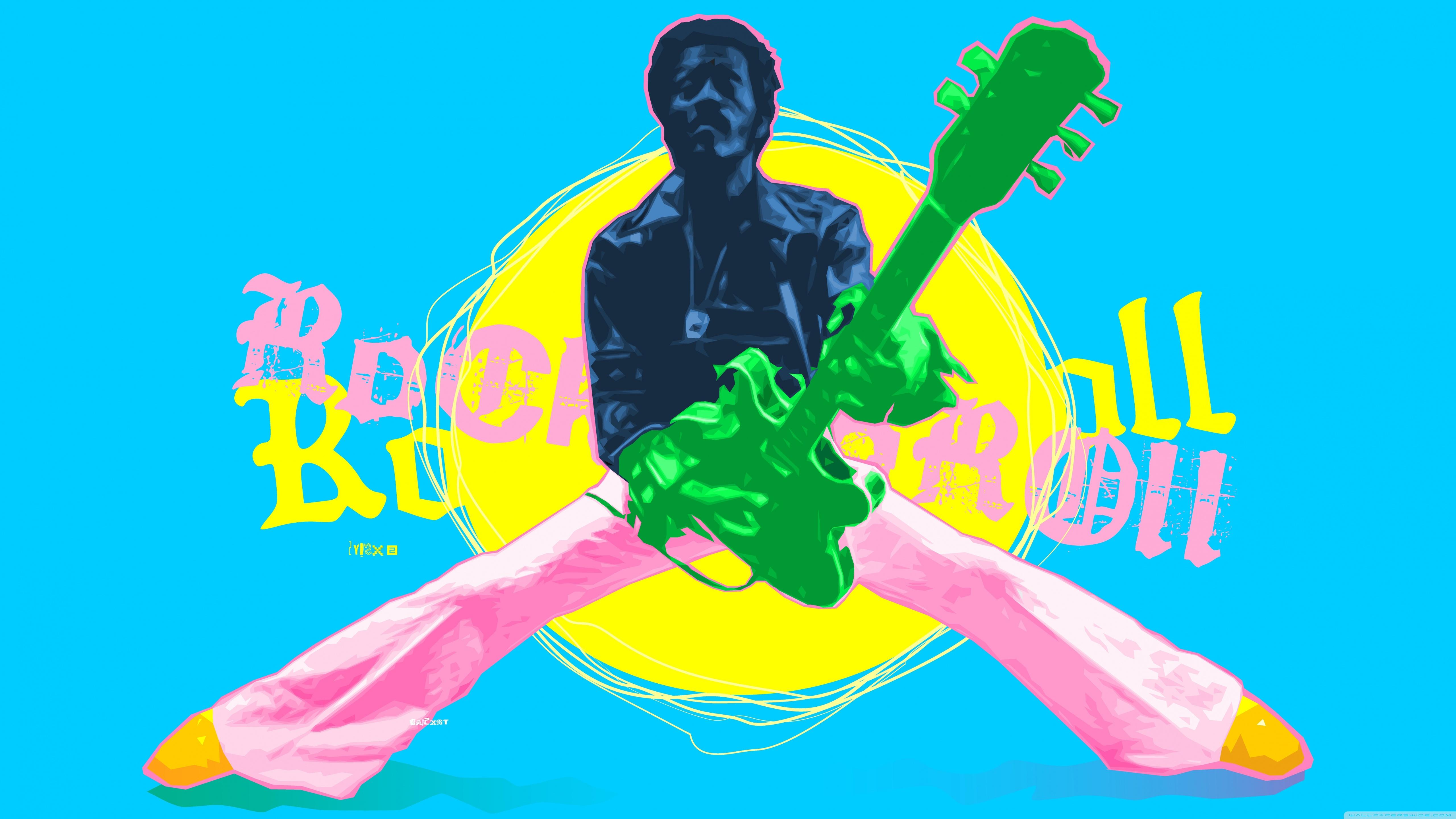 5120x2880 Pop Art Chuck Berry III Ultra HD Desktop Background Wallpaper for 4K UHD TV : Widescreen & UltraWide Desktop & Laptop : Tablet