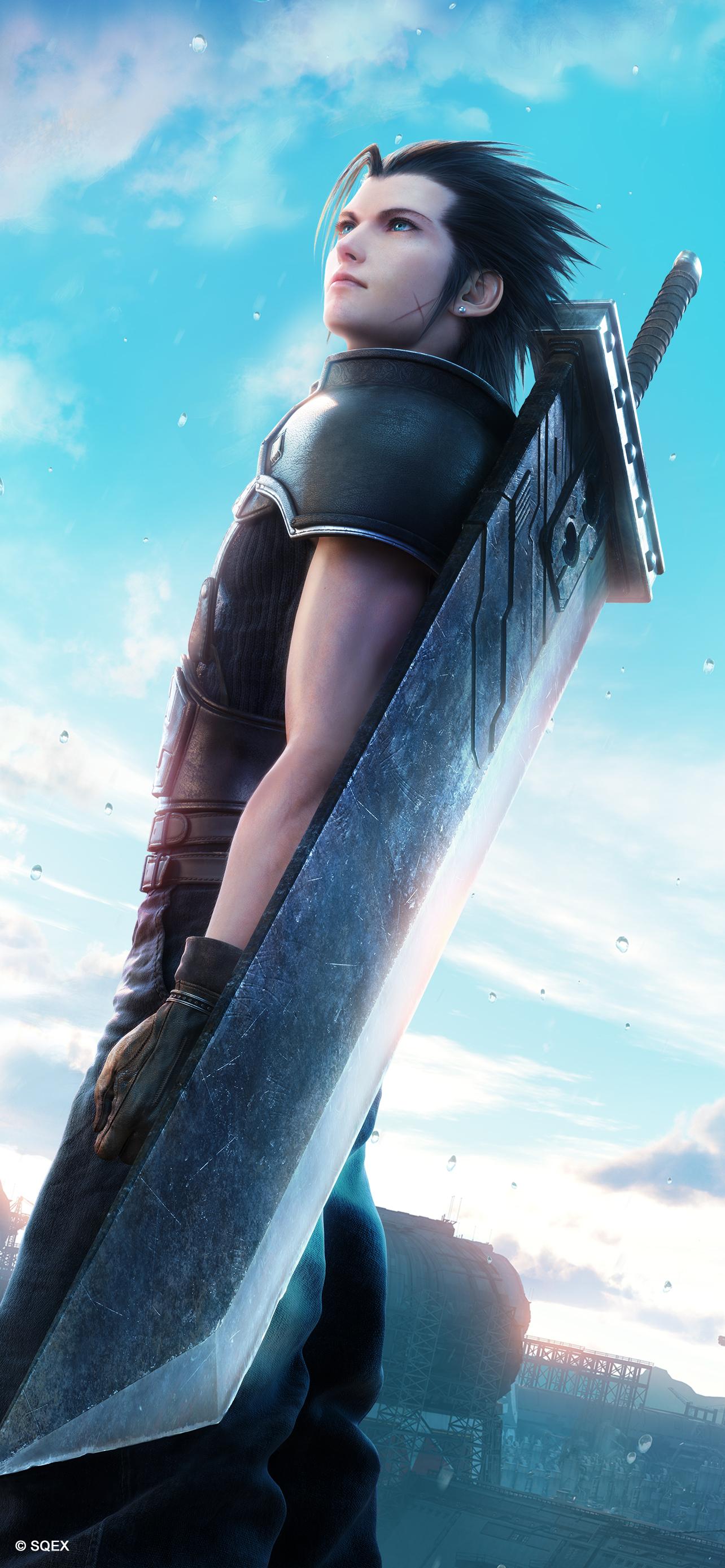 1284x2778 Download the Zack Fair wallpaper from our website!