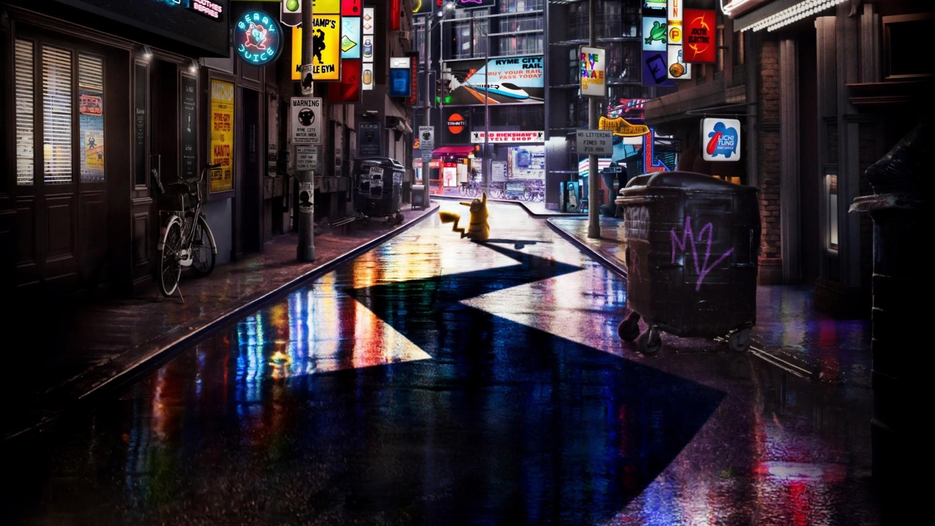 1920x1080 Free download Download 1920x1080 Pokemon Detective Pikachu City Road [1920x1080] for your Desktop, Mobile & Tablet. Explore POKÉMON Detective Pikachu Wallpaper. Pokemon Pikachu Wallpaper, Pikachu Wallpaper, Pokemon Wallpaper Pikachu