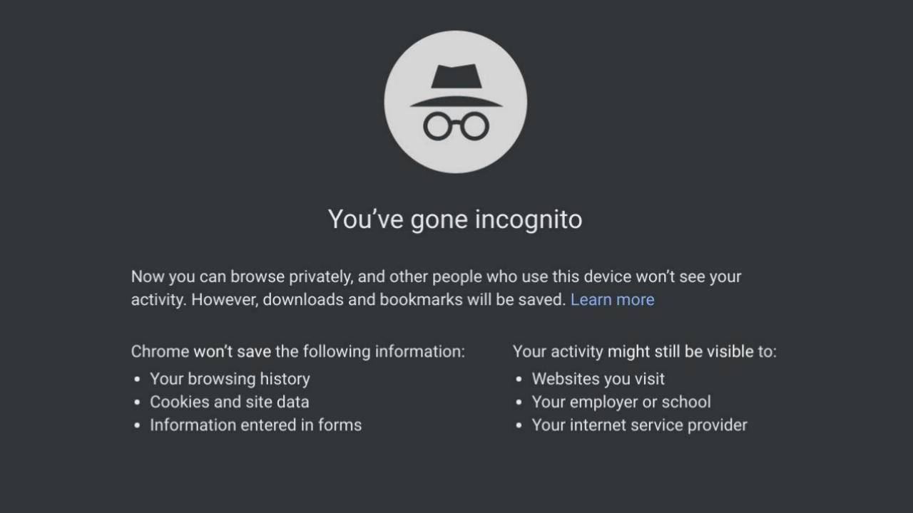 1280x720 Google to face lawsuit over tracking users in 'Incognito' mode