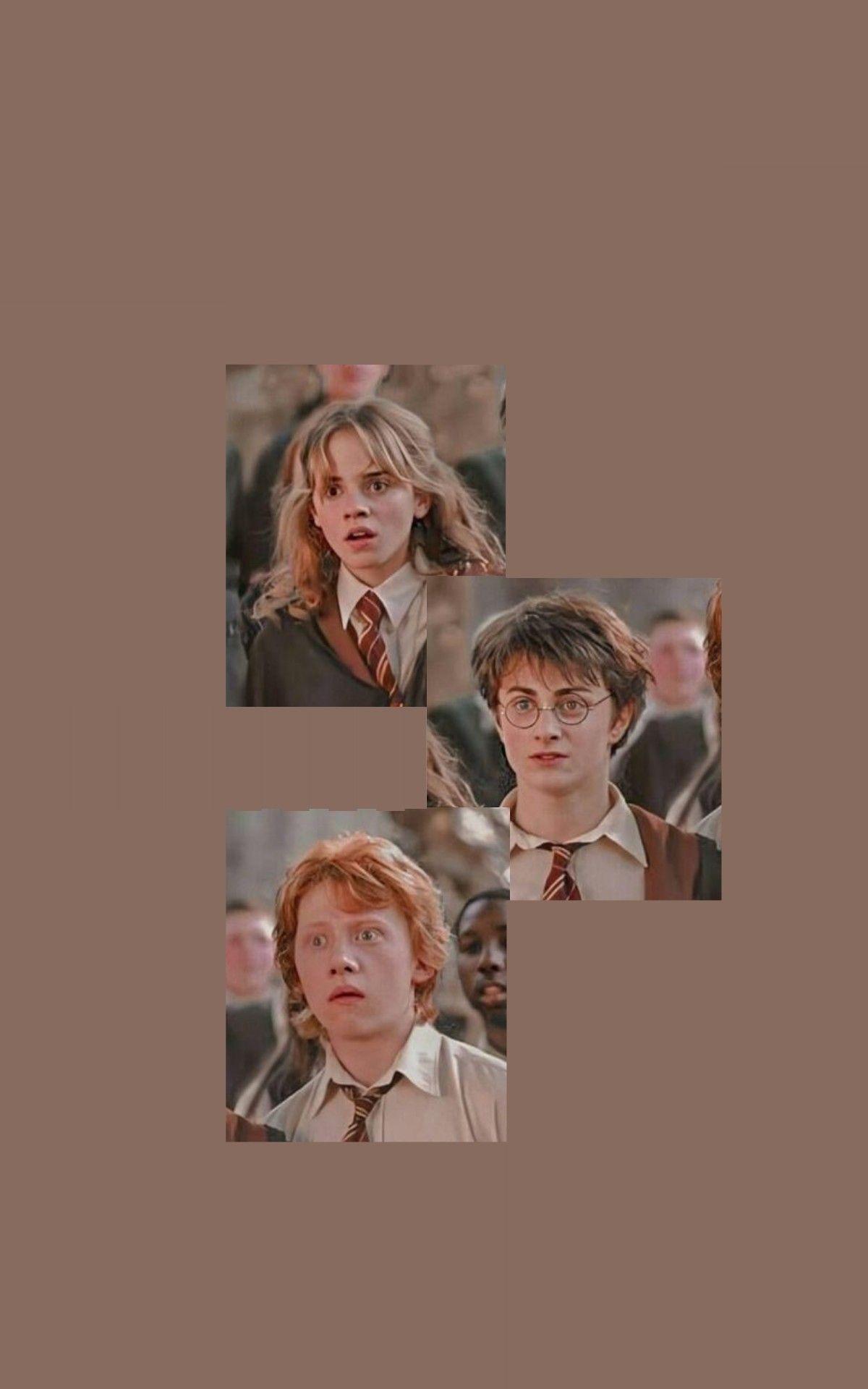 1200x1920 Golden trio. Wallpaper harry potter, Imagens harry potter, Harry potter itens