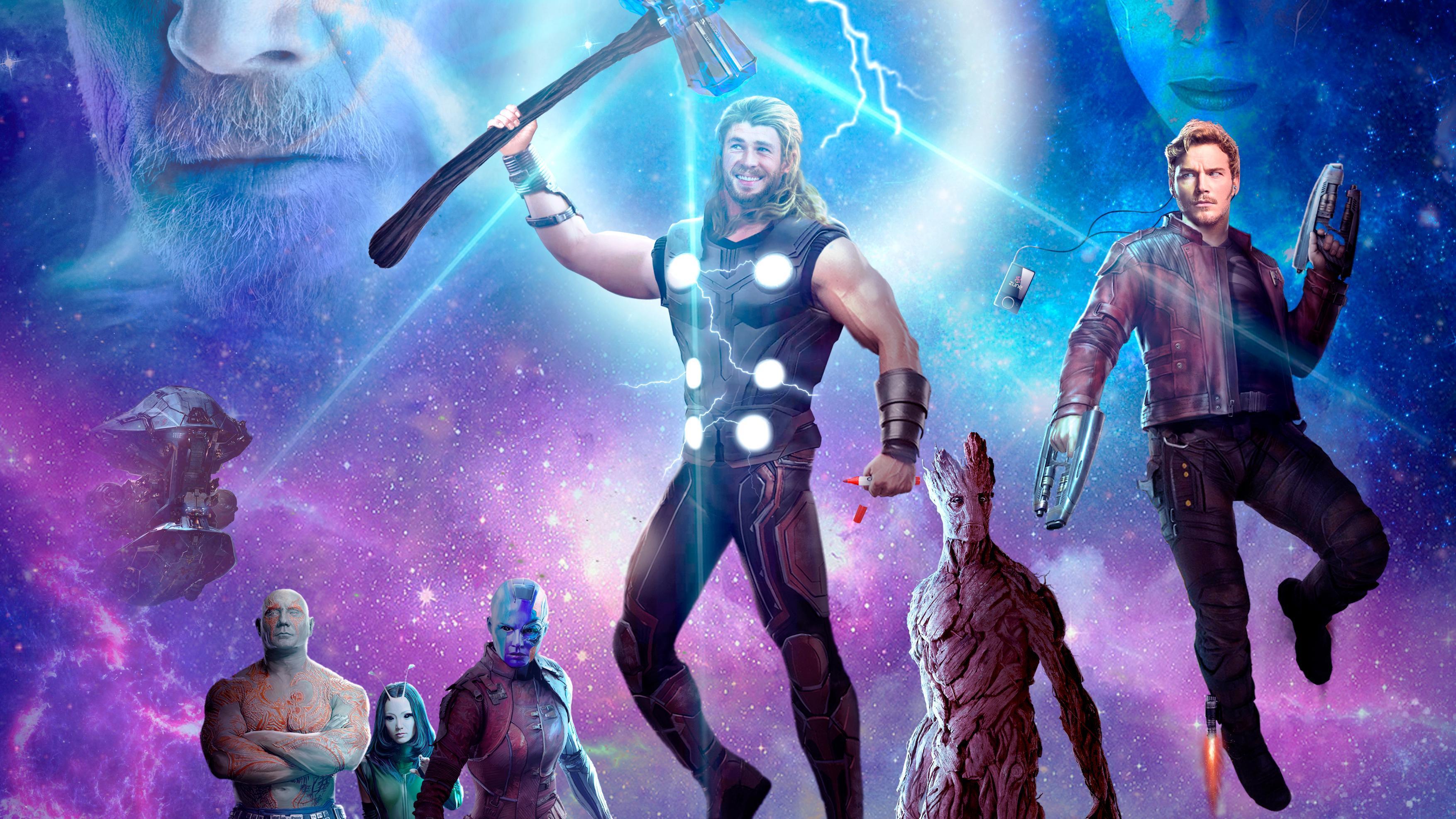 3508x1974 Guardians Of The Galaxy Vol. 3 Wallpaper