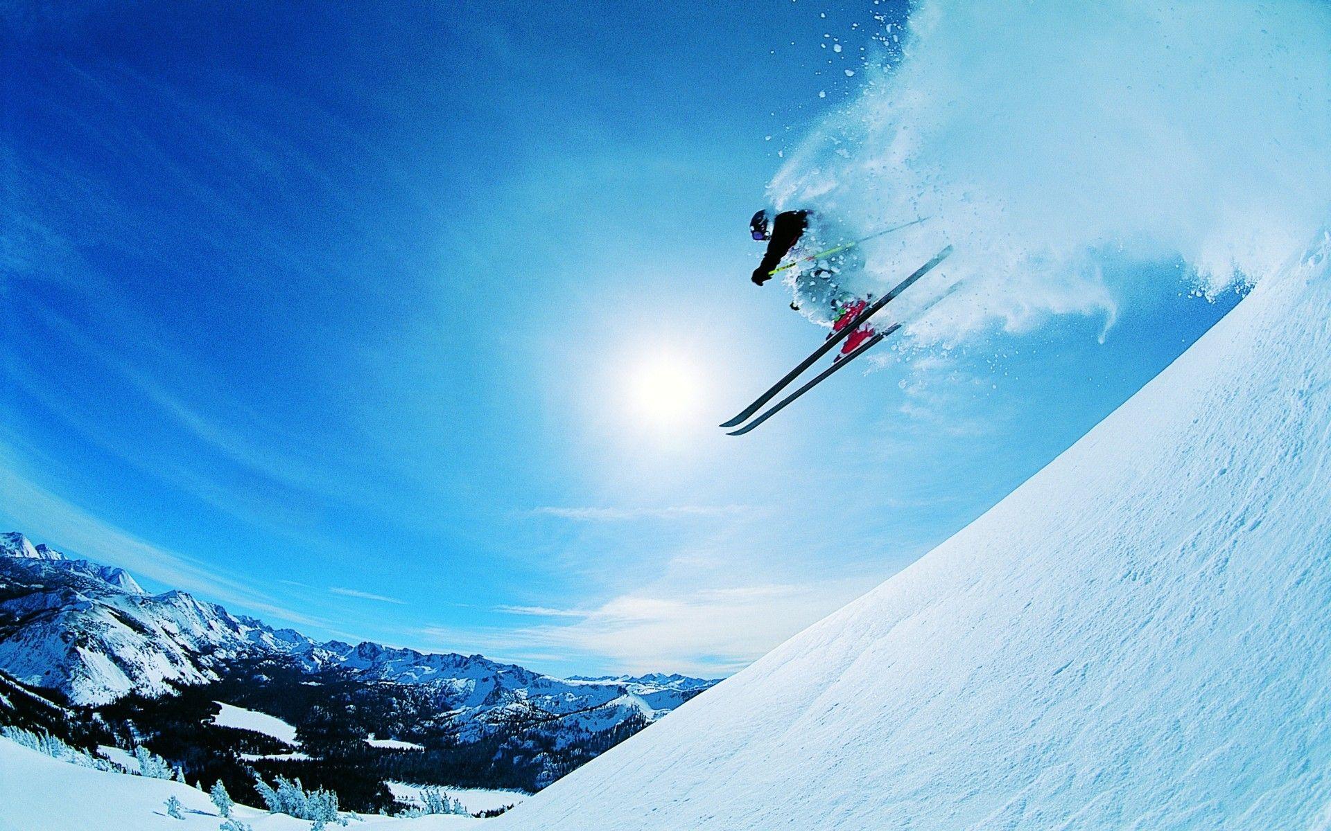 area of ski slope