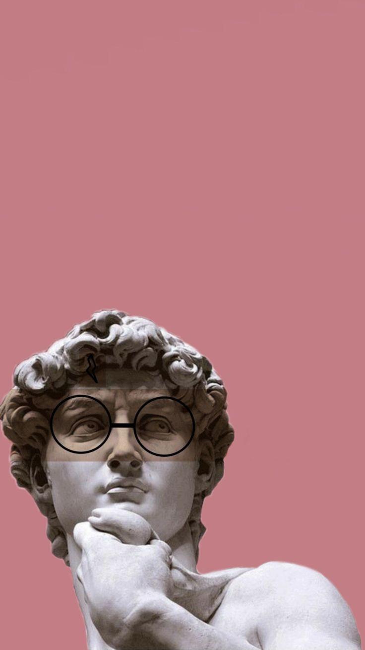 736x1309 David Sculpture Aesthetic. Abstract art wallpaper, Aesthetic wallpaper, Art parody